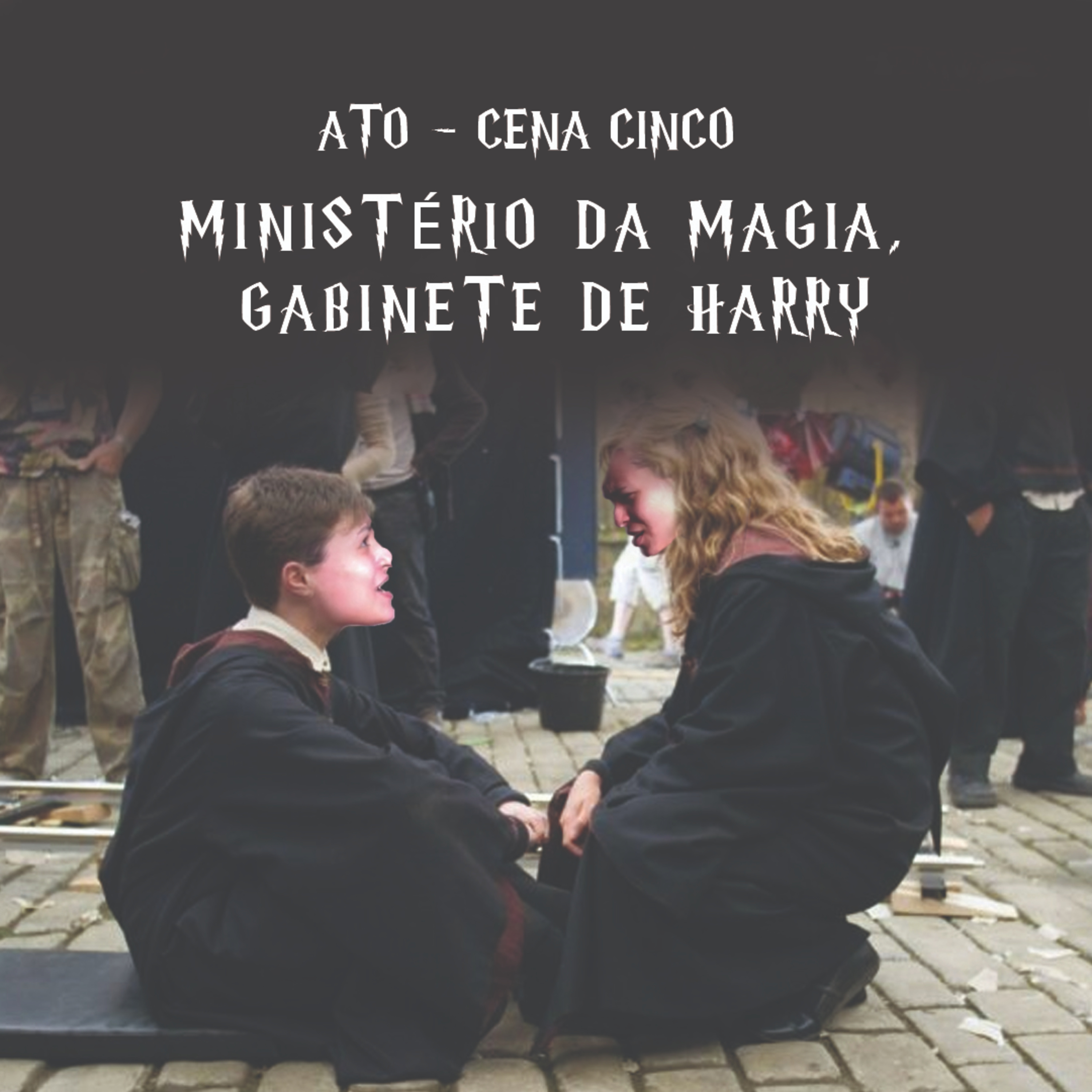 ATO UM, CENA CINCO - Ministério da magia, gabinete de Harry episode artwork