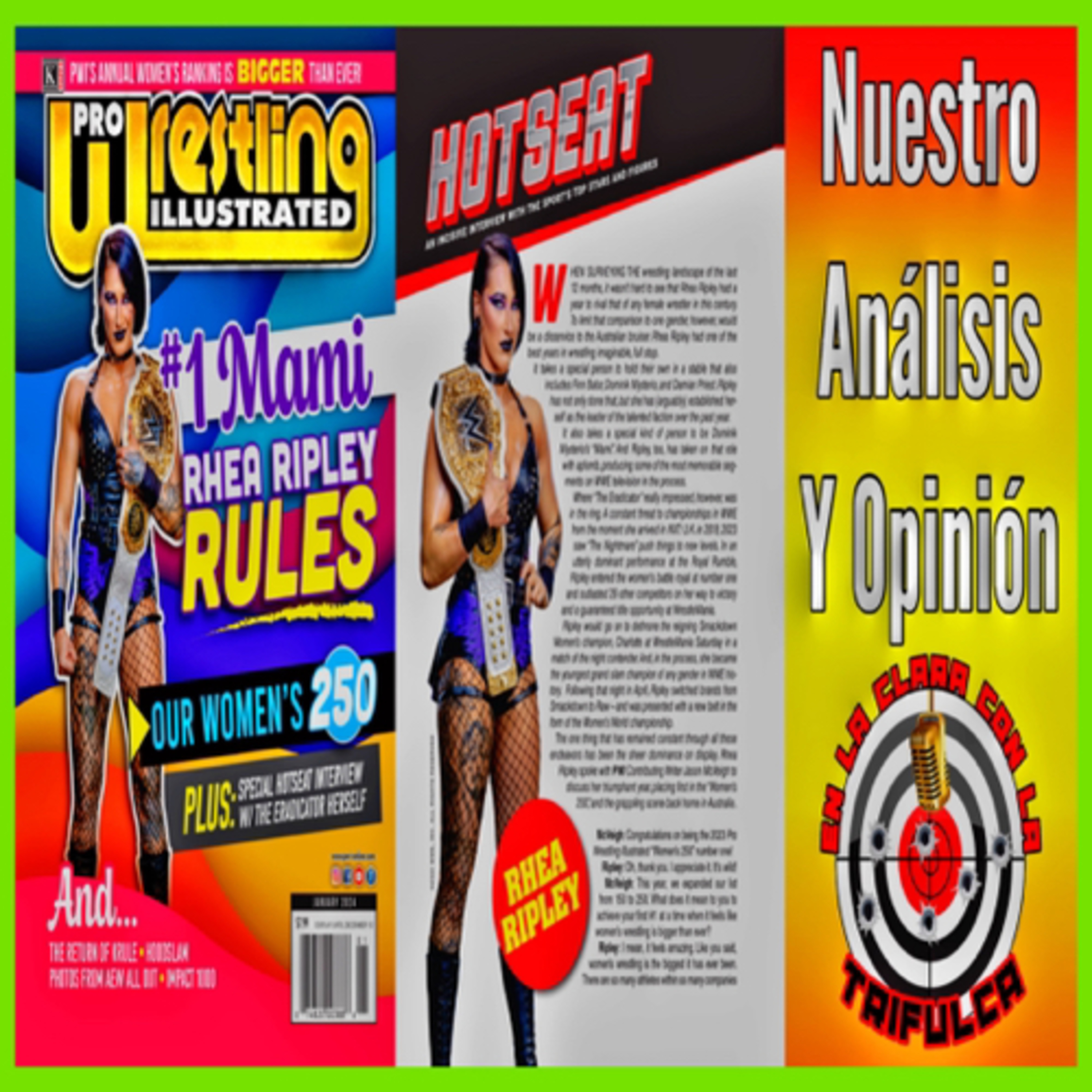 Rhea Ripley La Mejor Luchadora Del PWI Top 250 2023 episode artwork