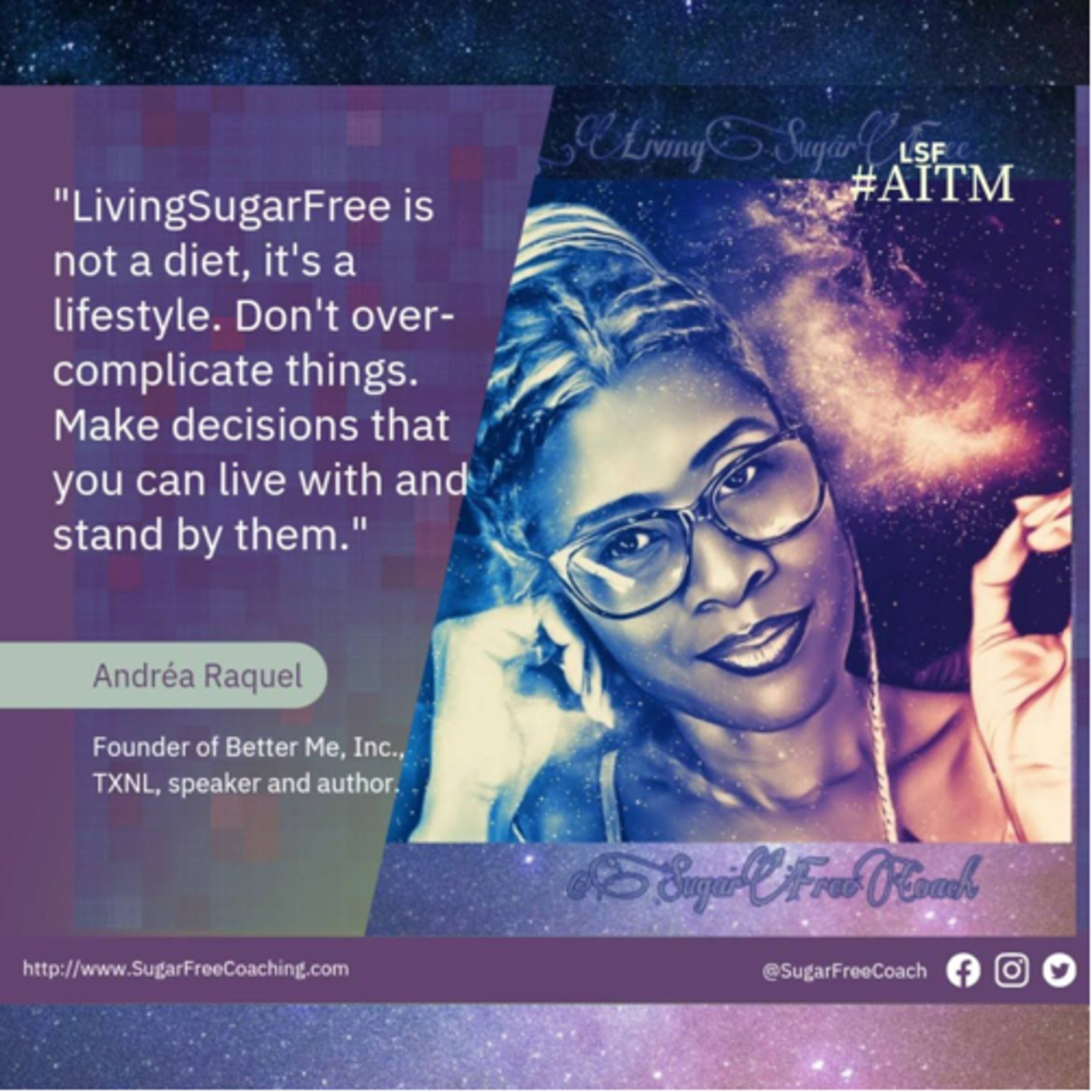 The LivingSugarFree Lifestyle