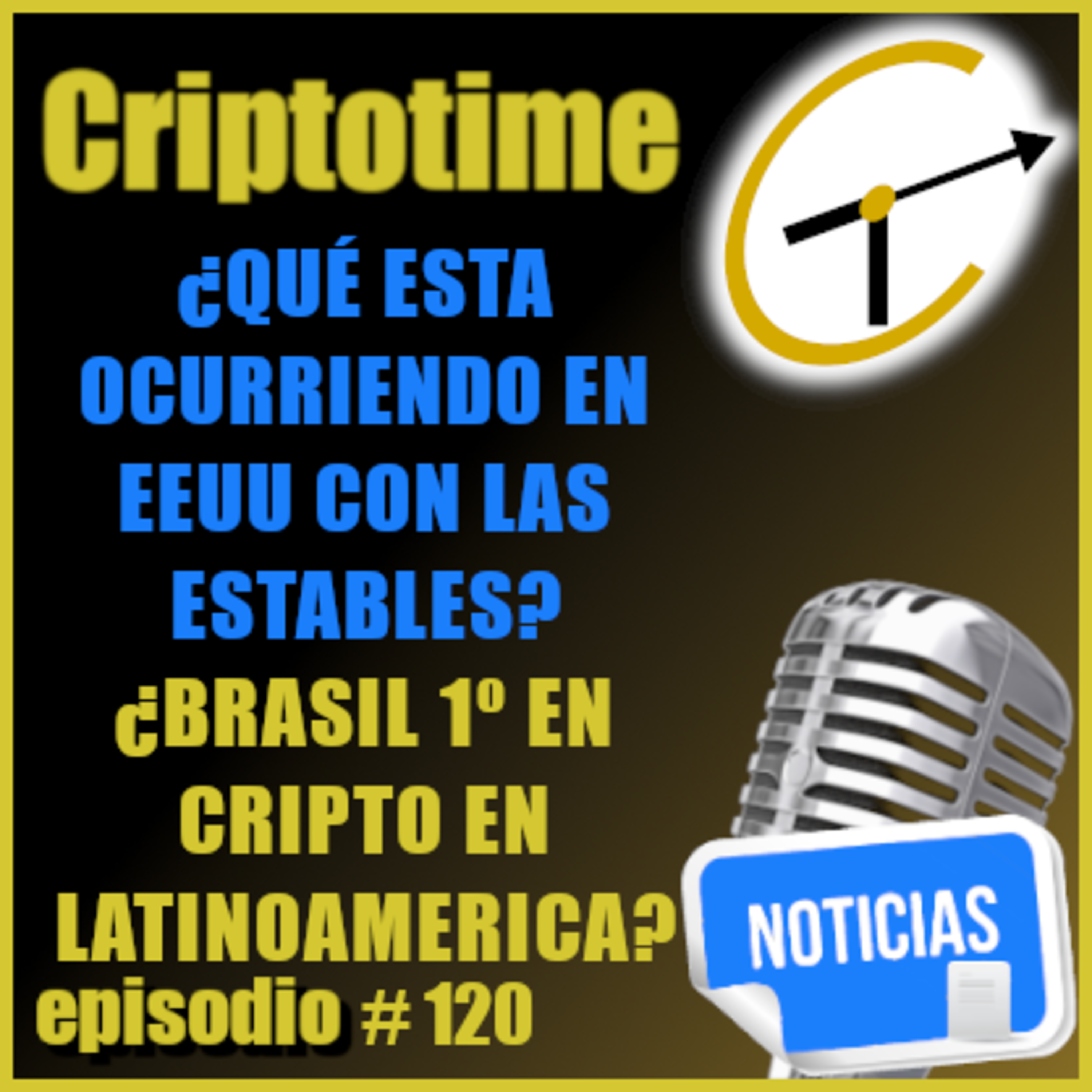 ¿QUÉ ESTA OCURRIENDO EN EEUU CON LAS ESTABLES?¿COSAS INTERESANTES SE VIENEN EN BRASIL EN CRIPTO? con Rodrix Digital. episode artwork