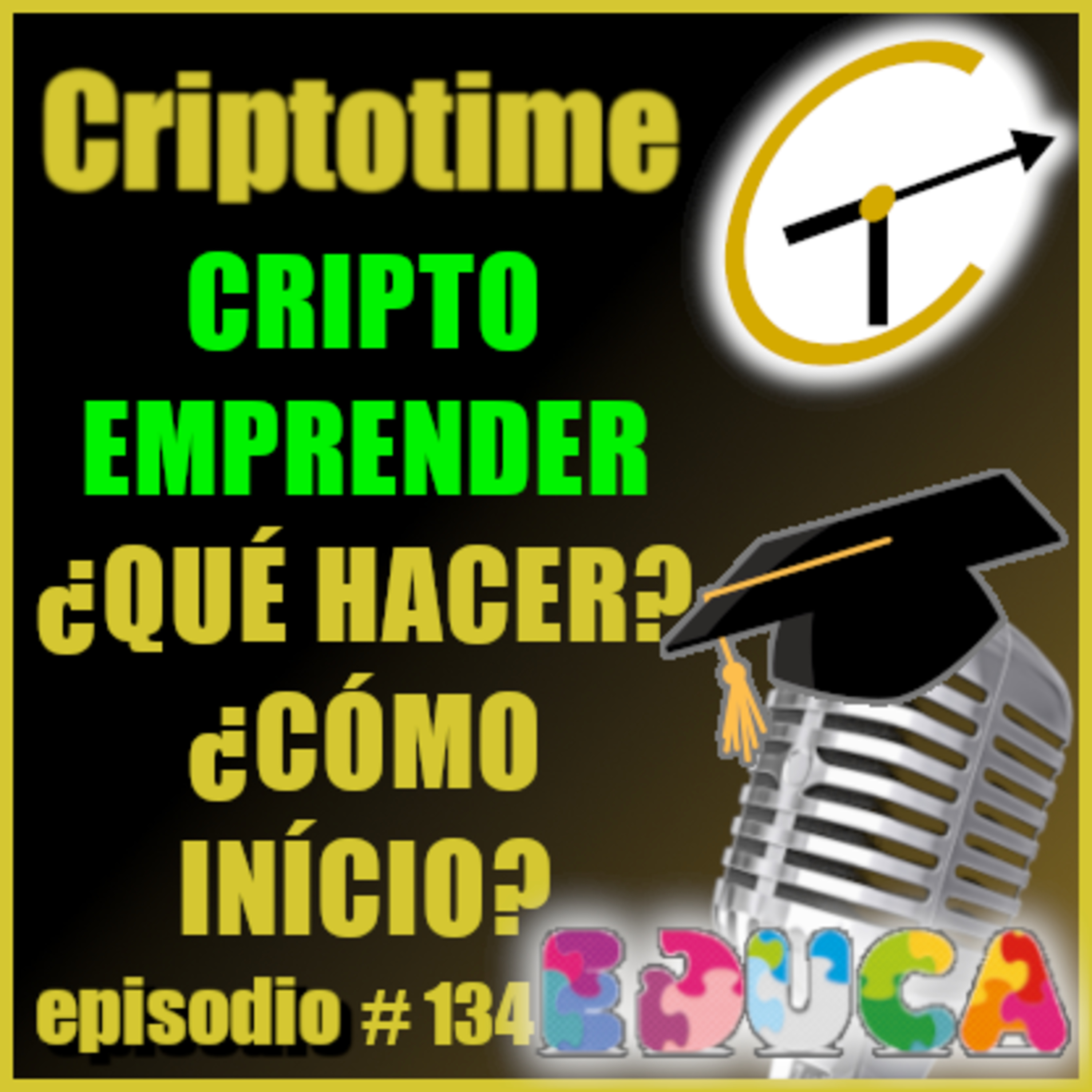 ¿CÓMO CRIPTO EMPRENDER? ¿QUESE NECESITA Y CUÁLES SON LAS DIFICULTADES? con Patricio Ibarra. episode artwork