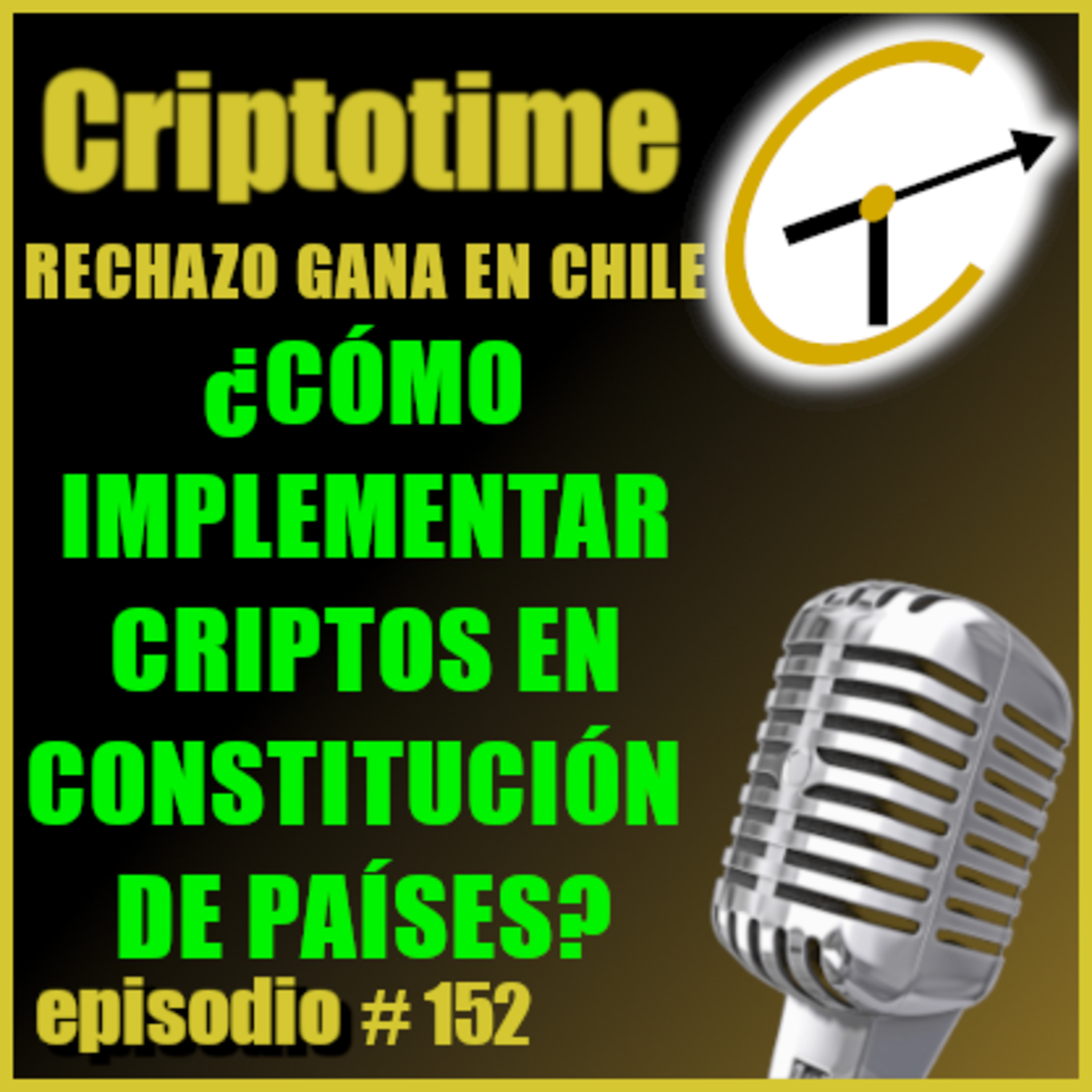 ¿CÓMO IMPLEMENTAR CRIPTOS EN CONSTITUCIÓN DE PAÍSES? | Miguel Klagges episode artwork