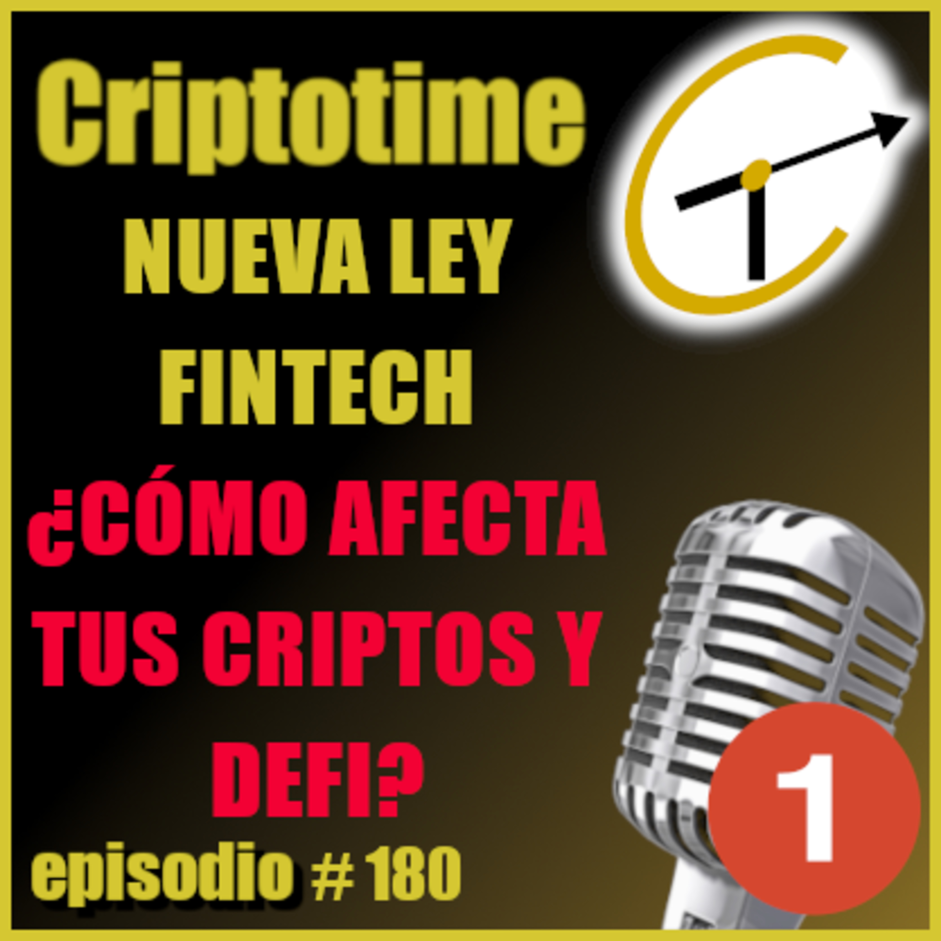[ENTREVISTA] NUEVA LEY FINTECH ¿CÓMO AFECTA TUS CRIPTOS Y DEFI? con Claudio Arrepol. episode artwork