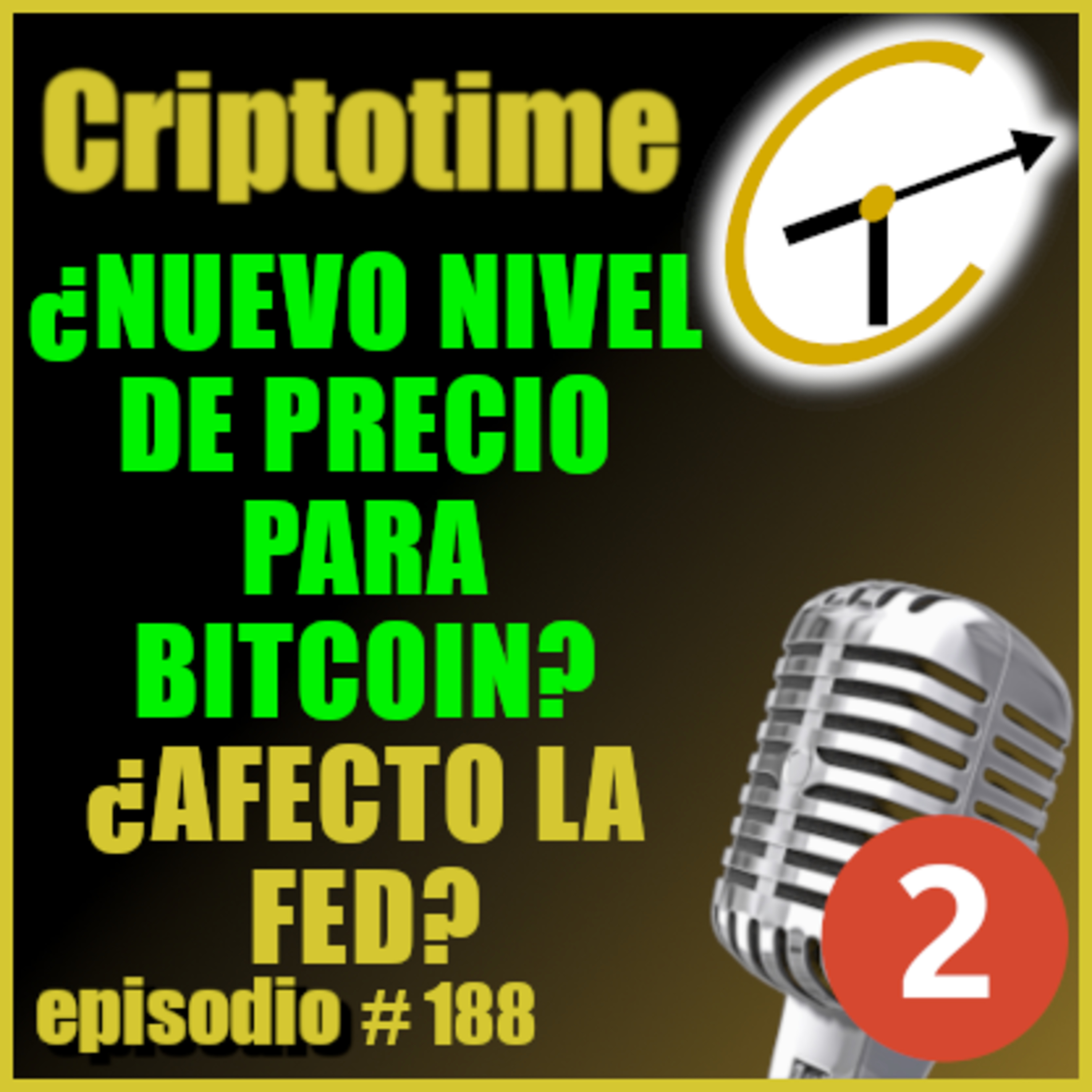[ANÁLSIS & NOTICIAS] ¿NUEVO NIVEL DE PRECIO PARA BTC? ¿AFECTO LA FED? con Andreas Sarantitis. episode artwork