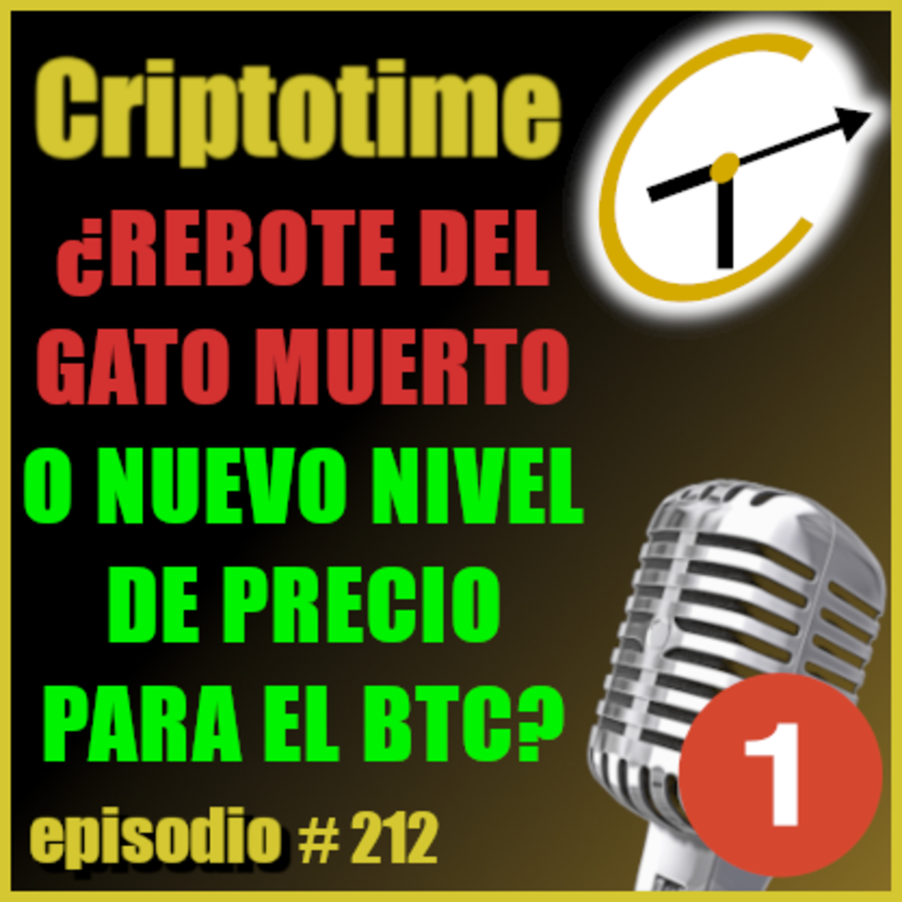 PARTE 1 / ¿REBOTE DEL GATO MUERTO EN BTC O CONFIRMACIÓN DE PRECIO?  episode artwork