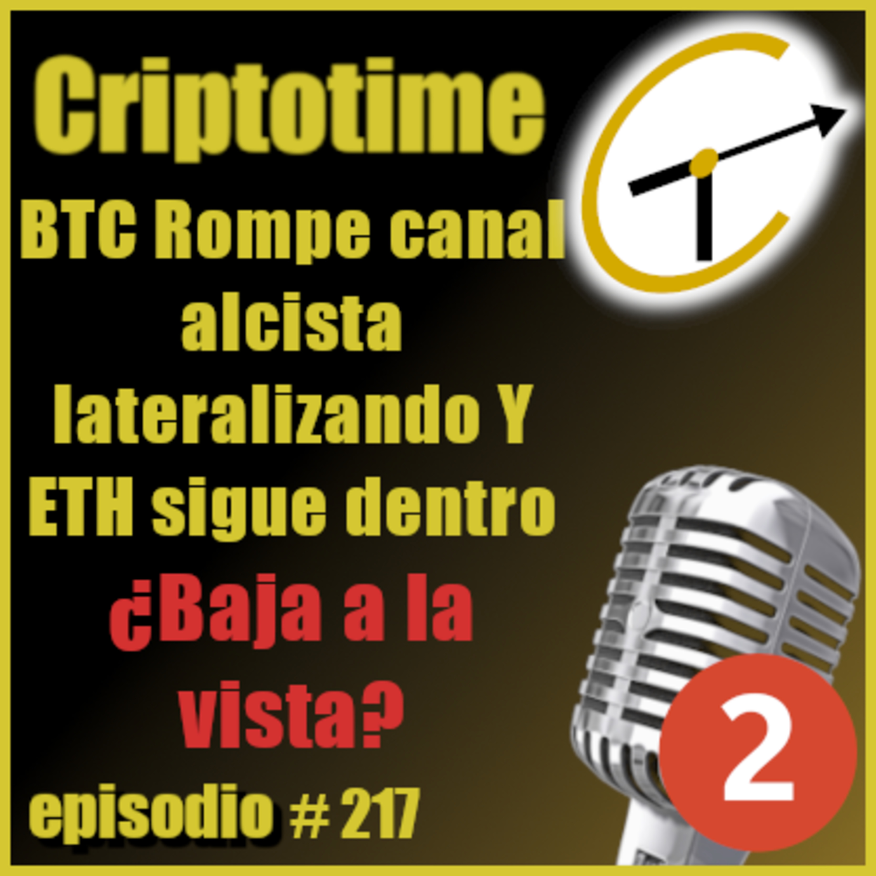 [Parte 2] BTC Rompe canal alcista lateralizando Y ETH sigue dentro ¿Baja a la vista? con Jorge Gatica.  episode artwork