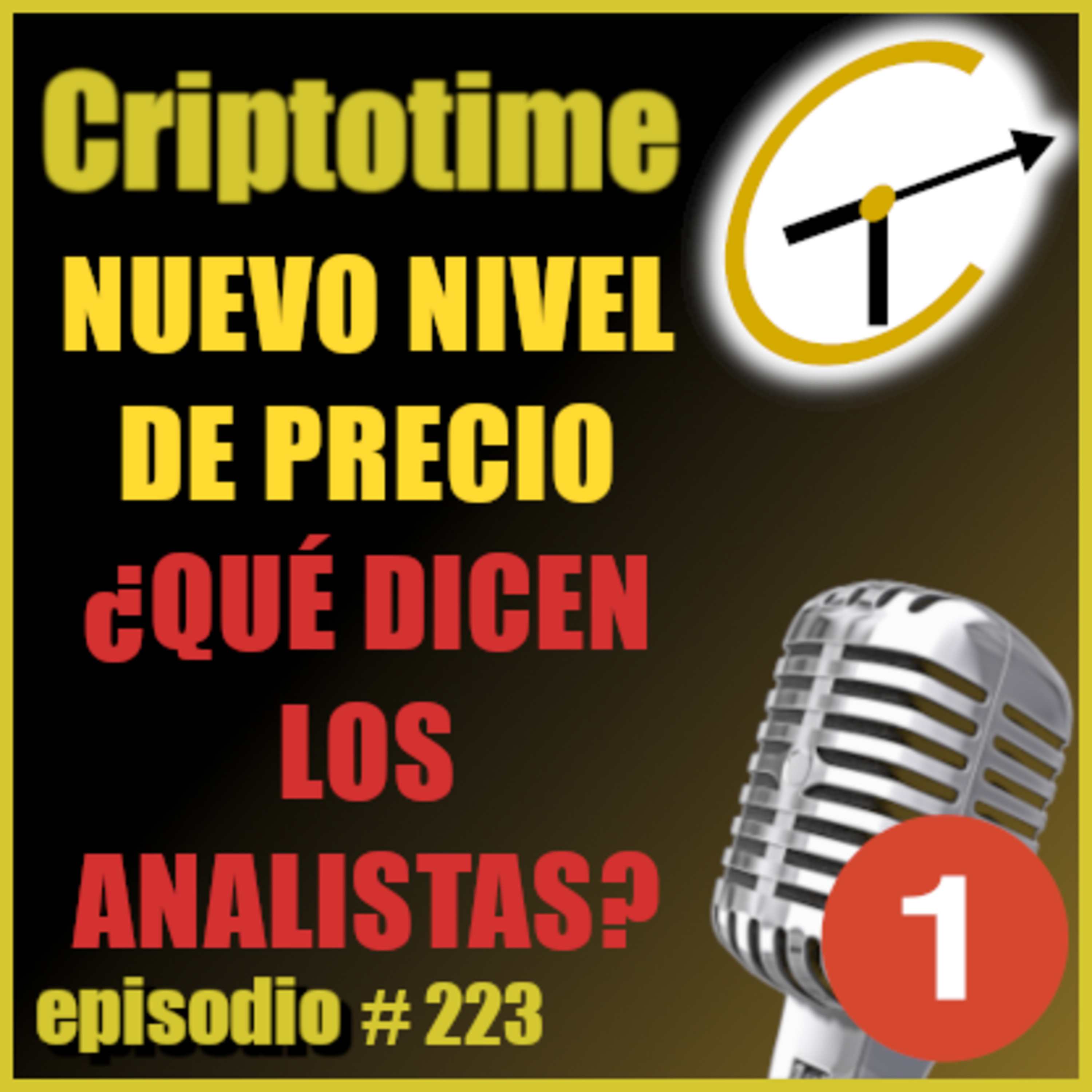 [Parte 1] NUEVO NIVEL DE PRECIO PARA BTC Y ETH ¿QUÉ DICEN LOS ANALISTAS? con Jorge Gatica episode artwork