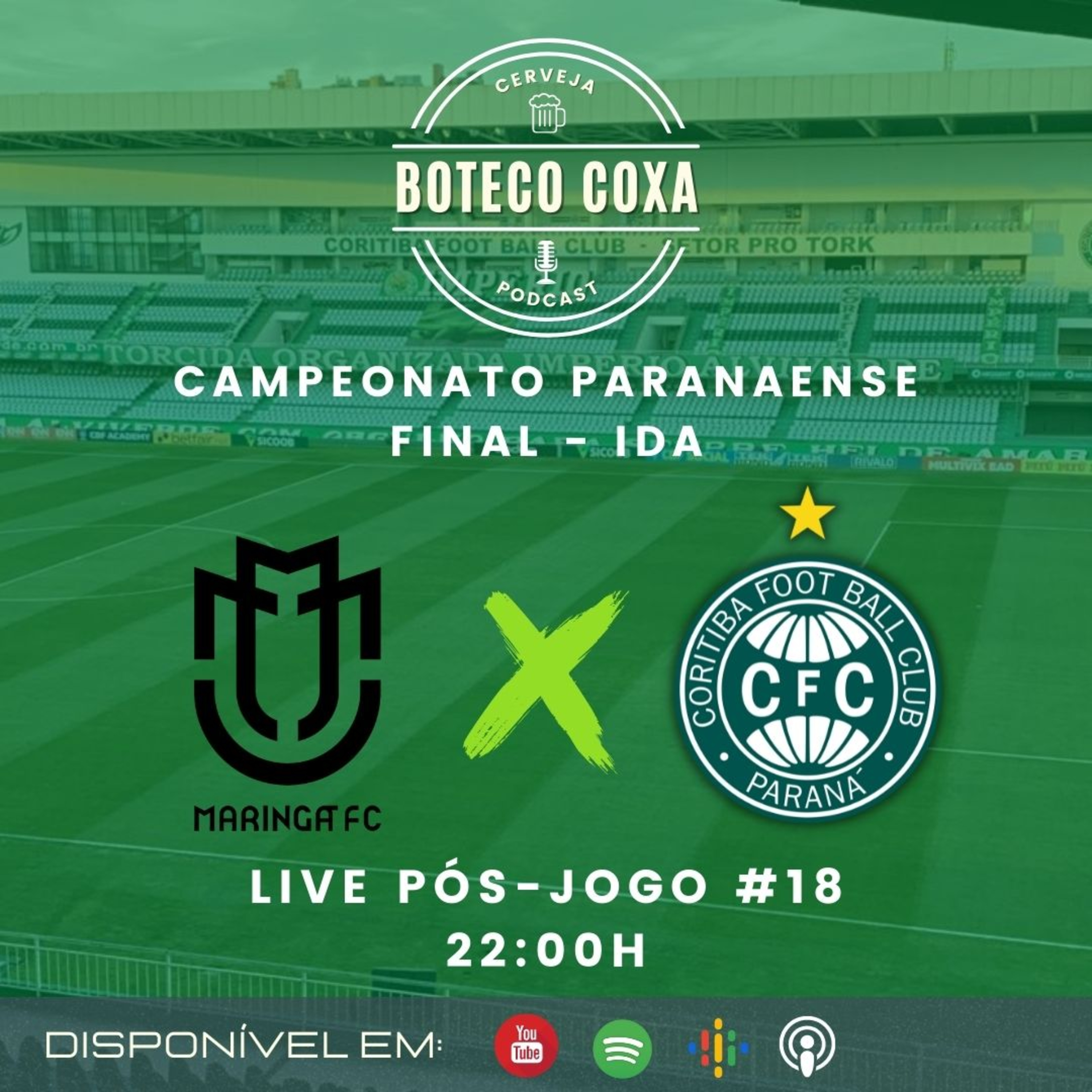 Boteco Coxa Podcast | PÓS-JOGO | MARINGÁ 1x2 CORITIBA #18 episode artwork