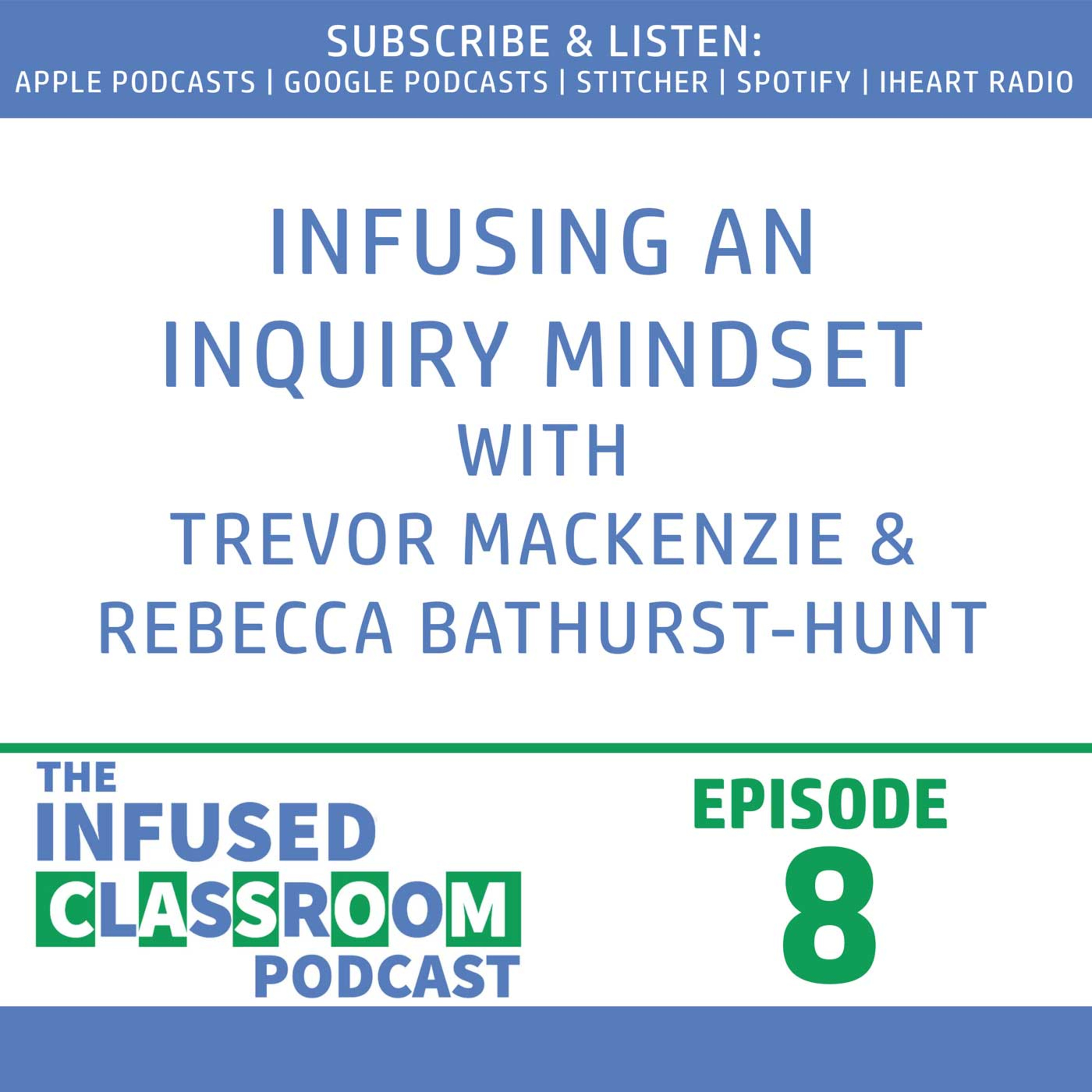 Infusing An Inquiry Mindset with Trevor MacKenzie and Rebecca Bathurst-Hunt - ICP008