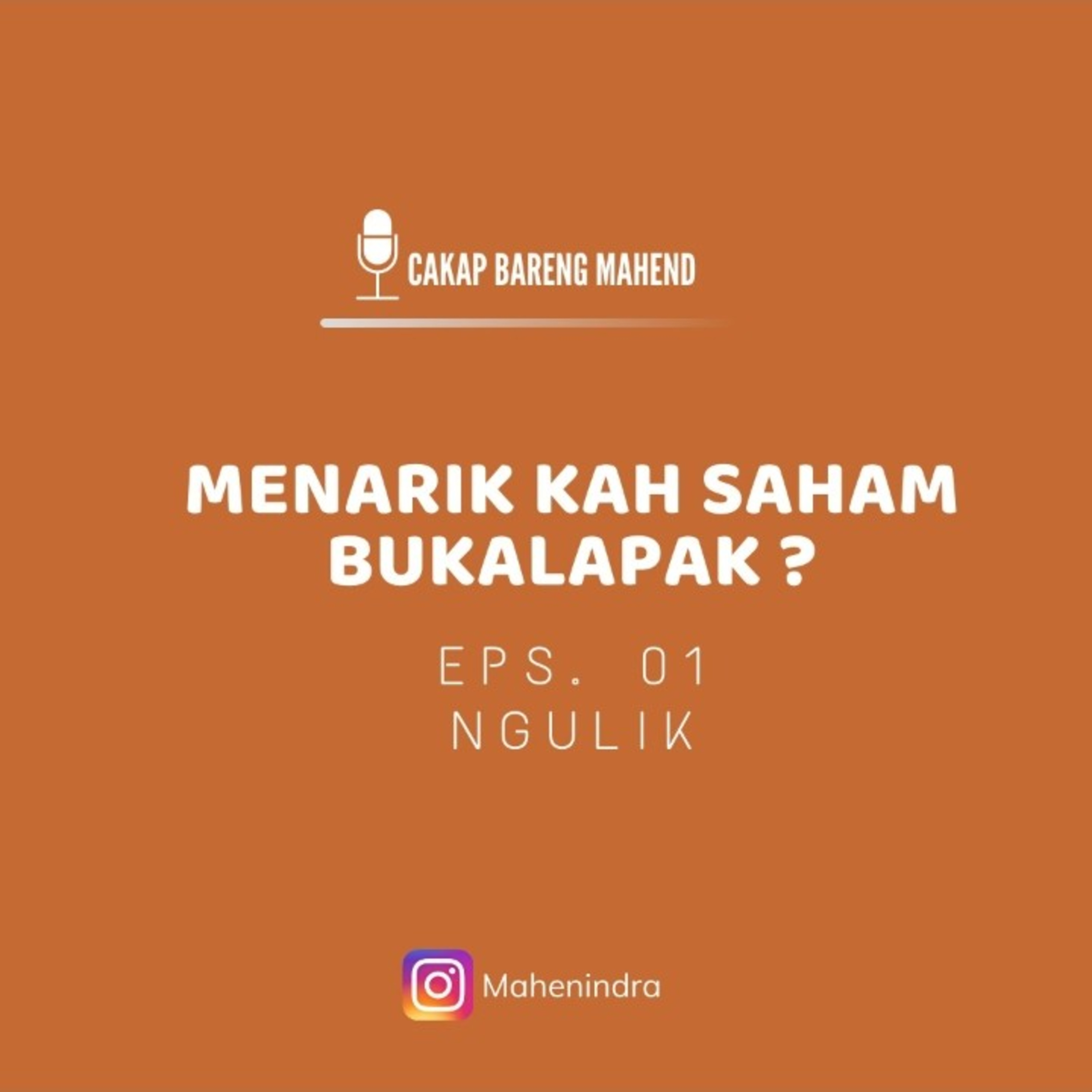 Cakap Bareng Mahend
