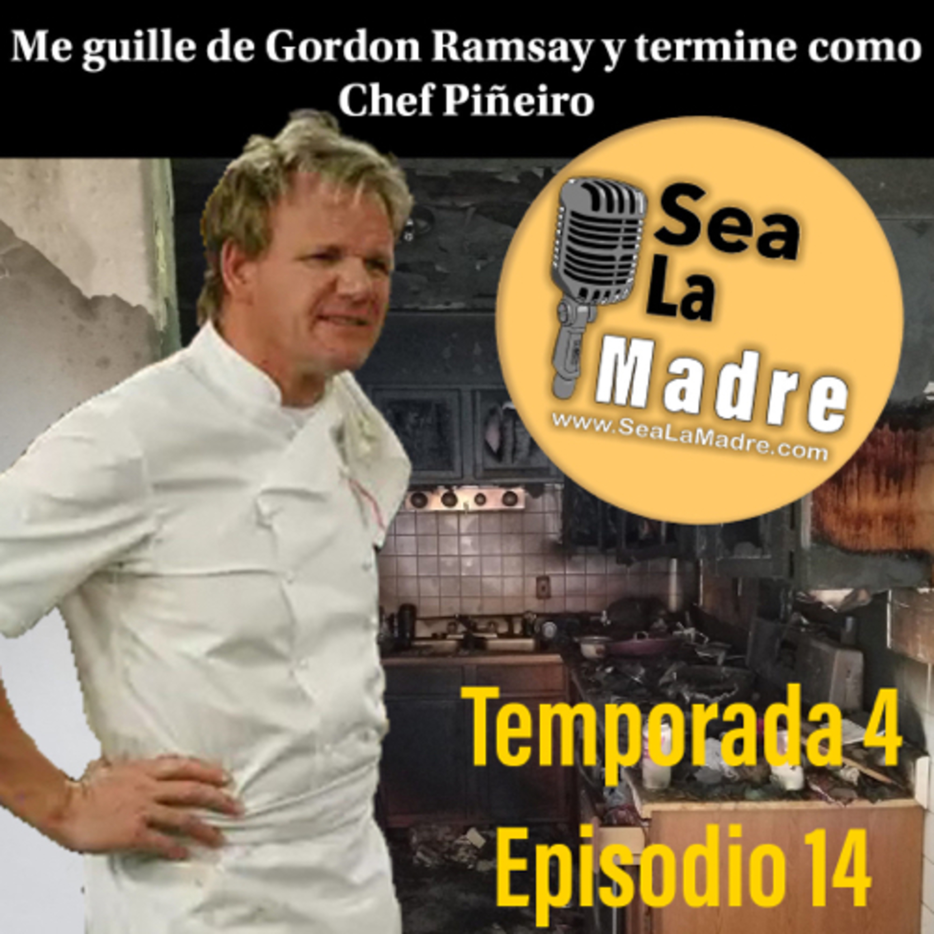 S4-E14 Me guille de Gordon Ramsay y termine como Chef Piñeiro | Max, Gaby, La Pulga & El Jofre episode artwork