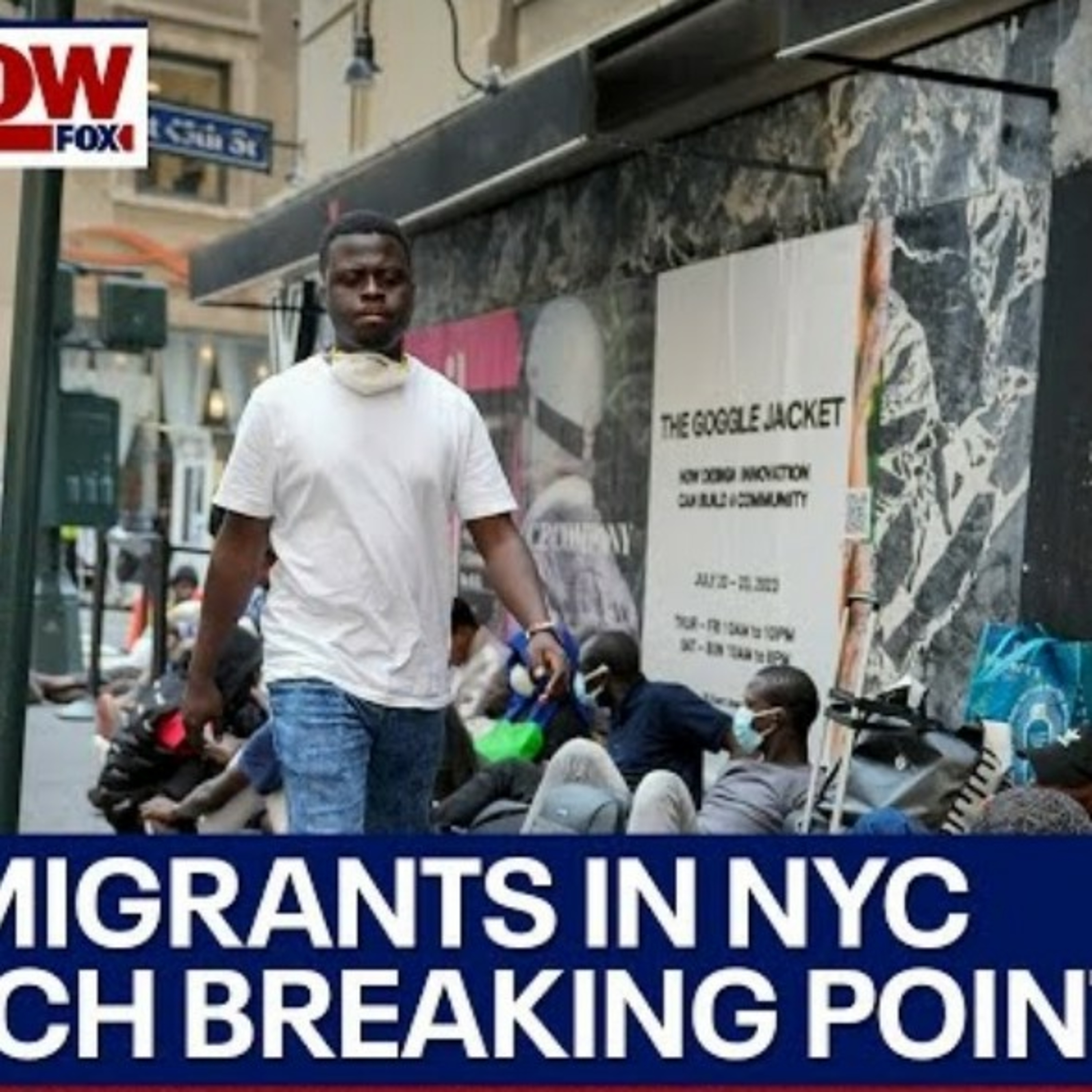 The migrant crisis affecting the United States.  episode artwork