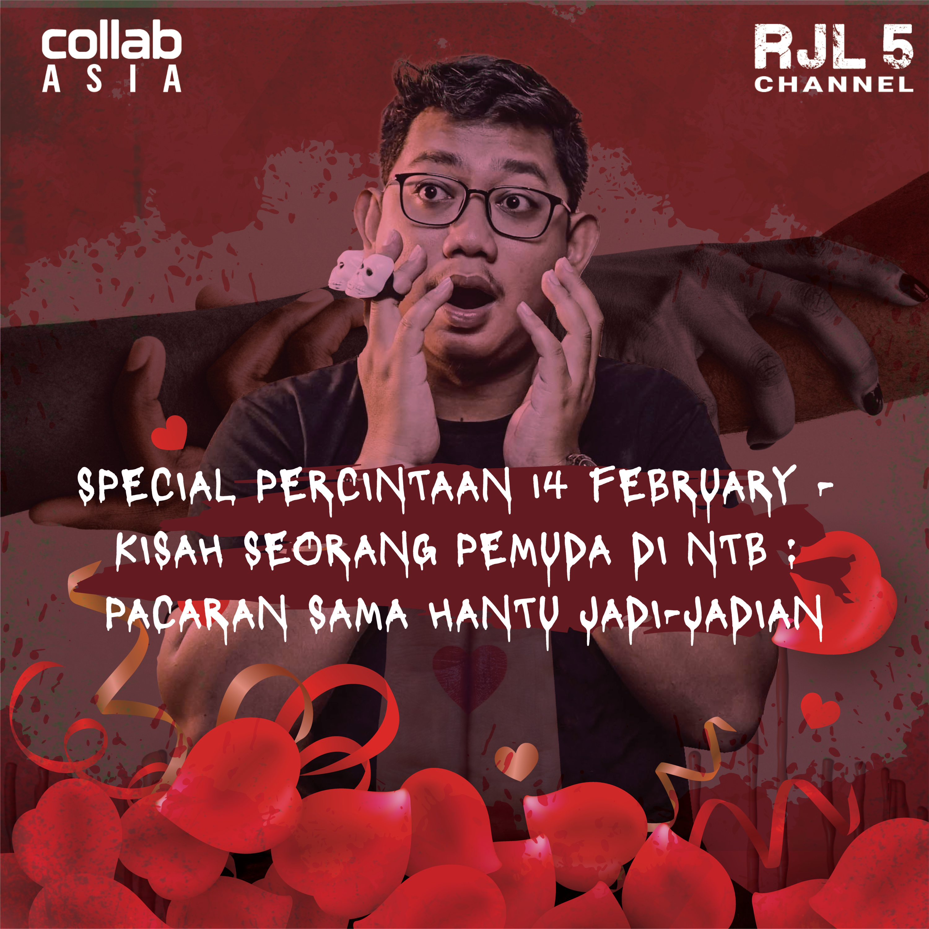 55. EPS SPECIAL VALENTINE - KISAH SEORANG PEMUDA DI NTB : PACARAN SAMA HANTU JADI-JADIAN episode artwork