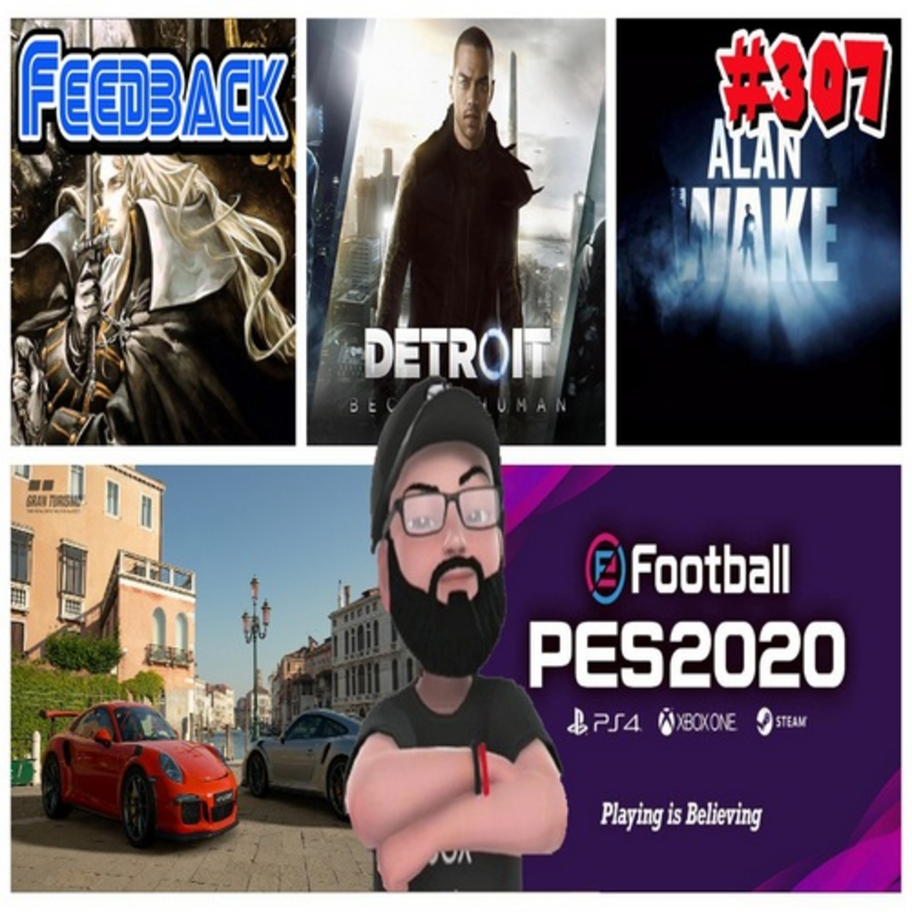 Feedback SussuWorld #307 - Castlevania, Detroit, Alan Wake, Gran Turismo e PES 2020 !! episode artwork