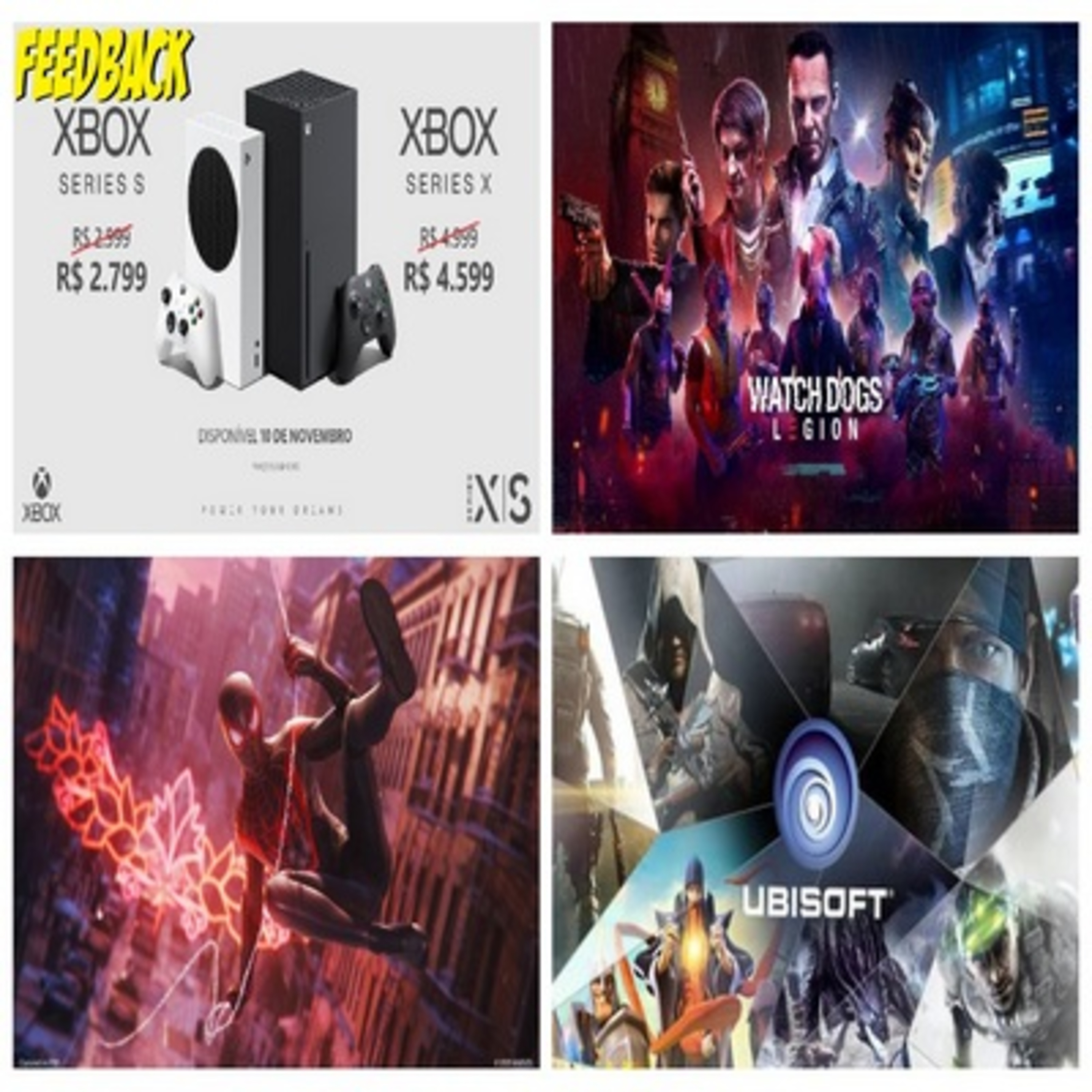 Feedback SussuWorld - Xbox mais barato no Brasil, Choro de Youtubers,Watch Dogs, Miles Morales e mais !! episode artwork