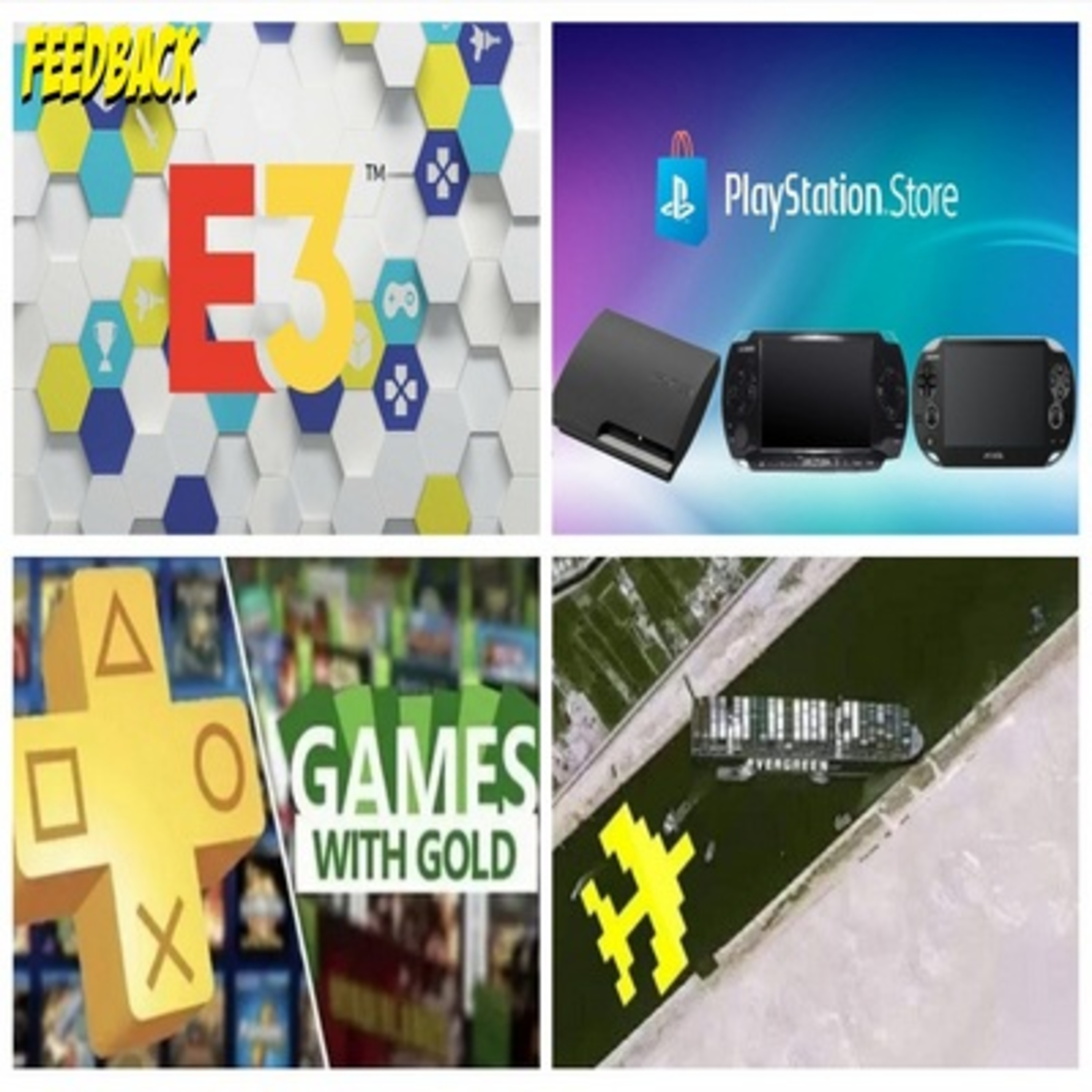 Feedback SussuWorld - E3 2021, PSN Plus e Games with Gold, Loja do PS Vita e Canal de Suez !! episode artwork