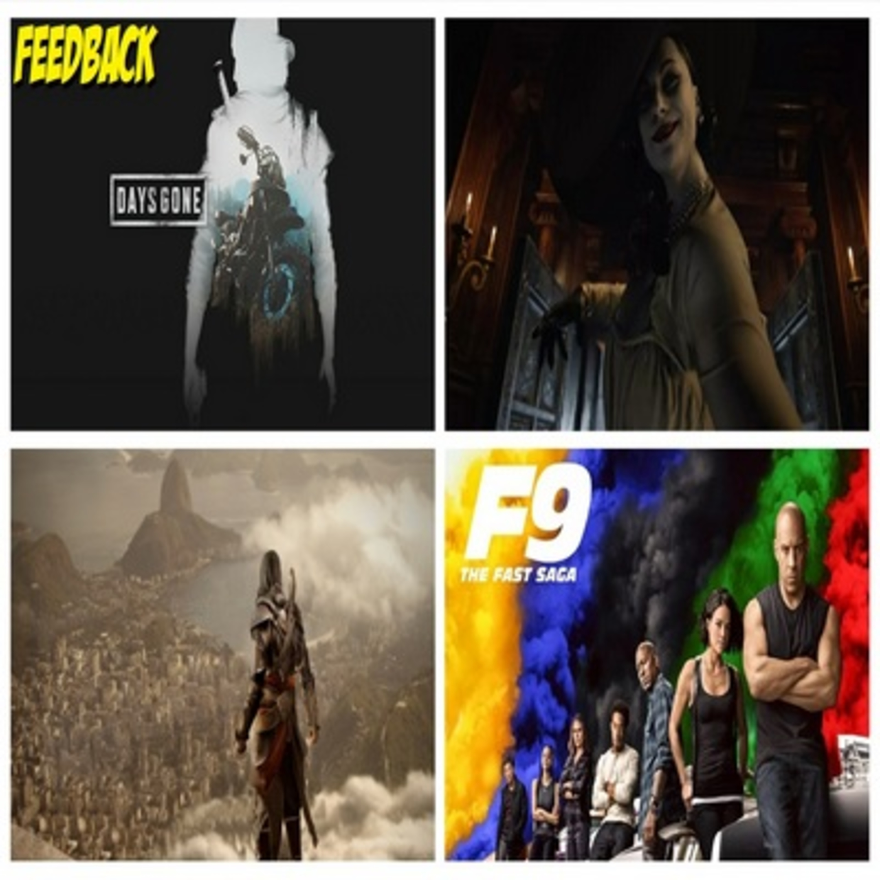 Feedback SussuWorld - Days Gone, Resident Evil Village, Assassins Creed, Fast 9 e mais !! episode artwork