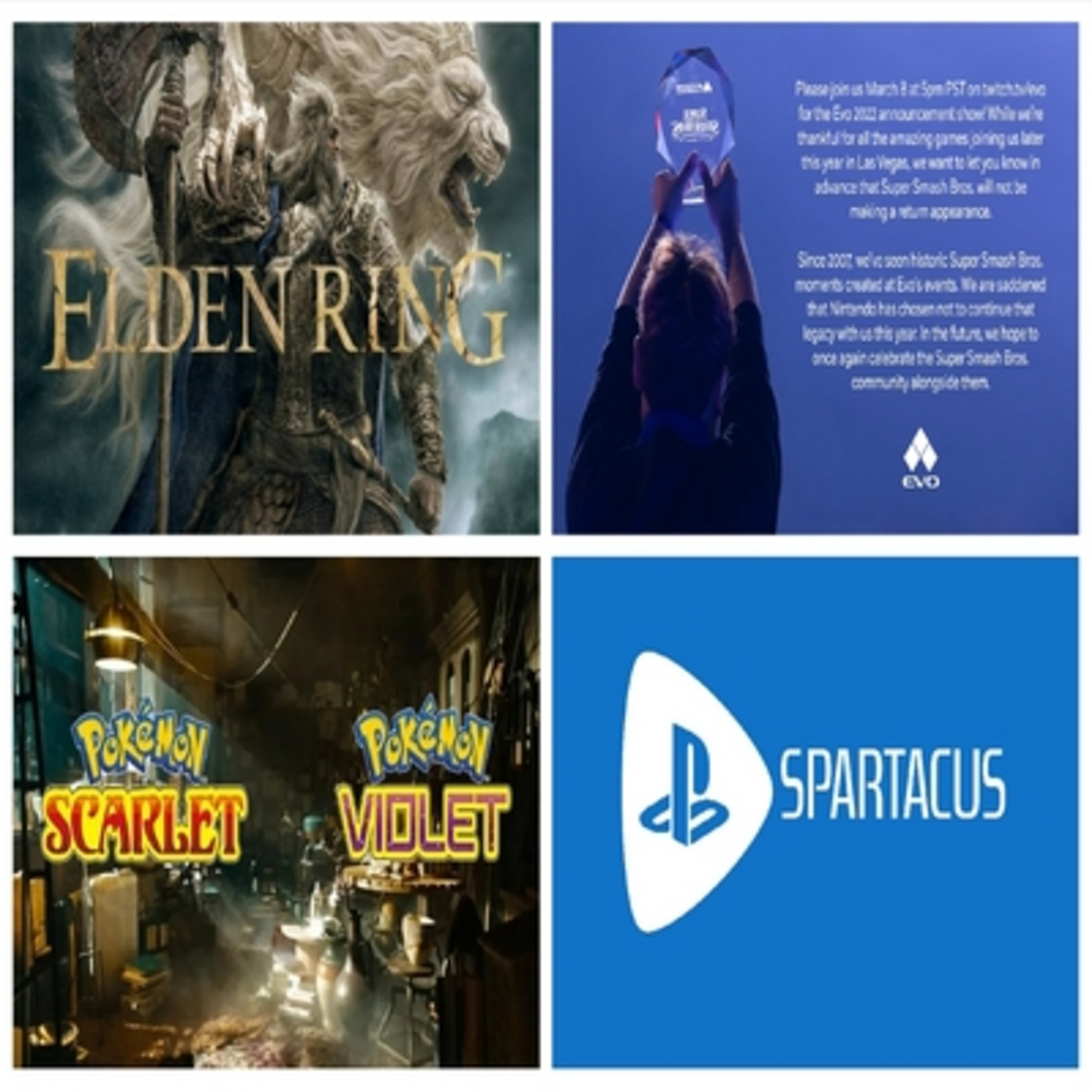 Feedback SussuWorld - Elden Ring, Smash Bros fora da Evo, Pokémon e Project Spartacus !! episode artwork