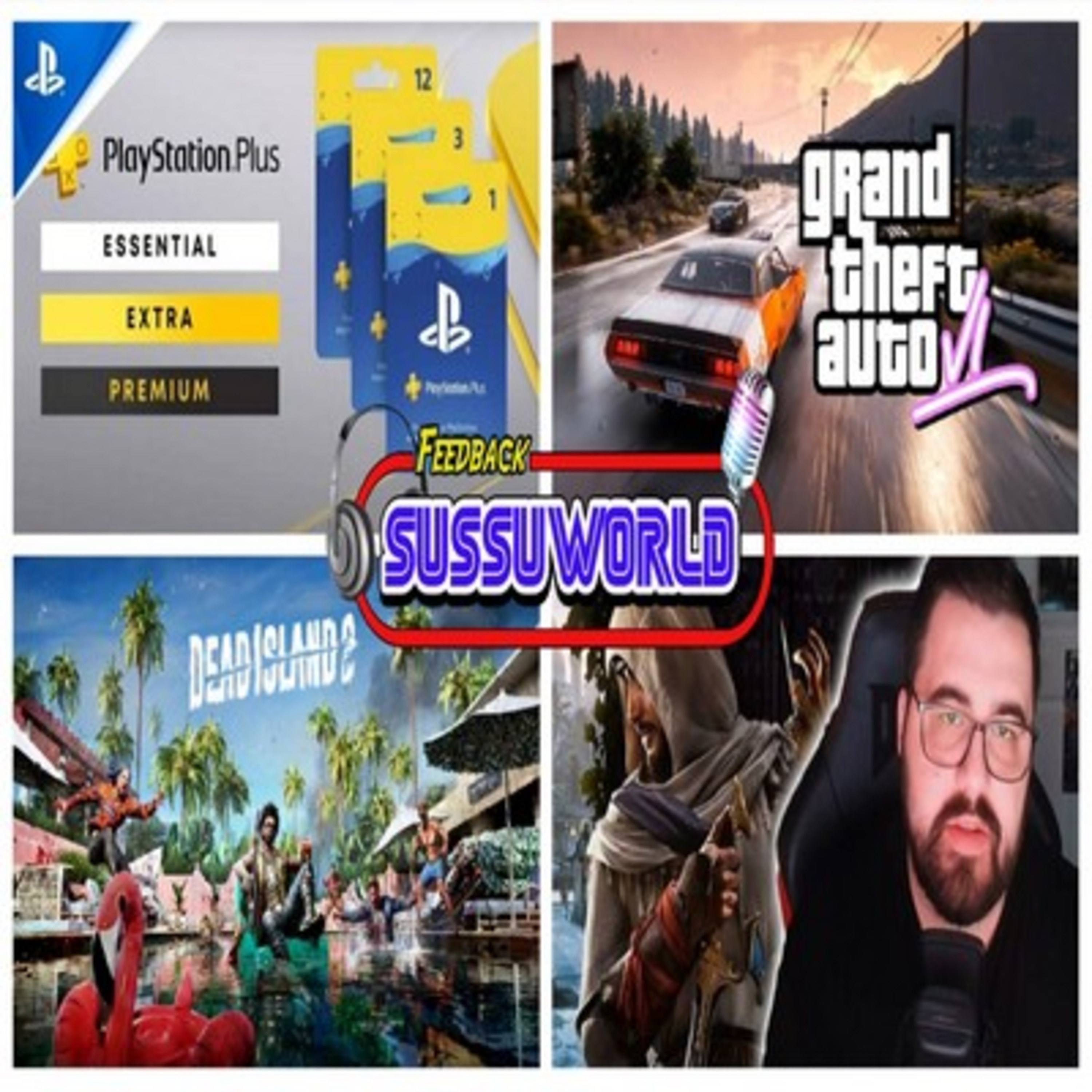 Feedback SussuWorld - Jogos exclusivos na PS Plus, GTA 6, Dead Island 2 e mais !! episode artwork