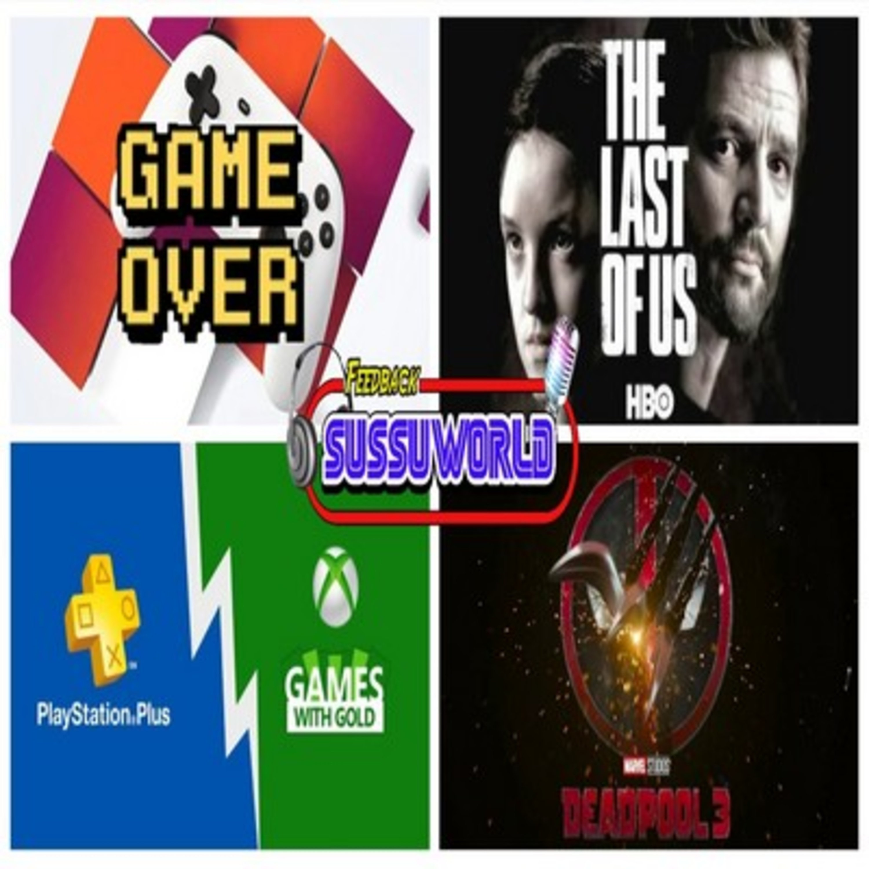 Feedback SussuWorld - O fim do Stadia, The Last of Us, PS Plus e Games with Gold, Deadpool e mais !! episode artwork