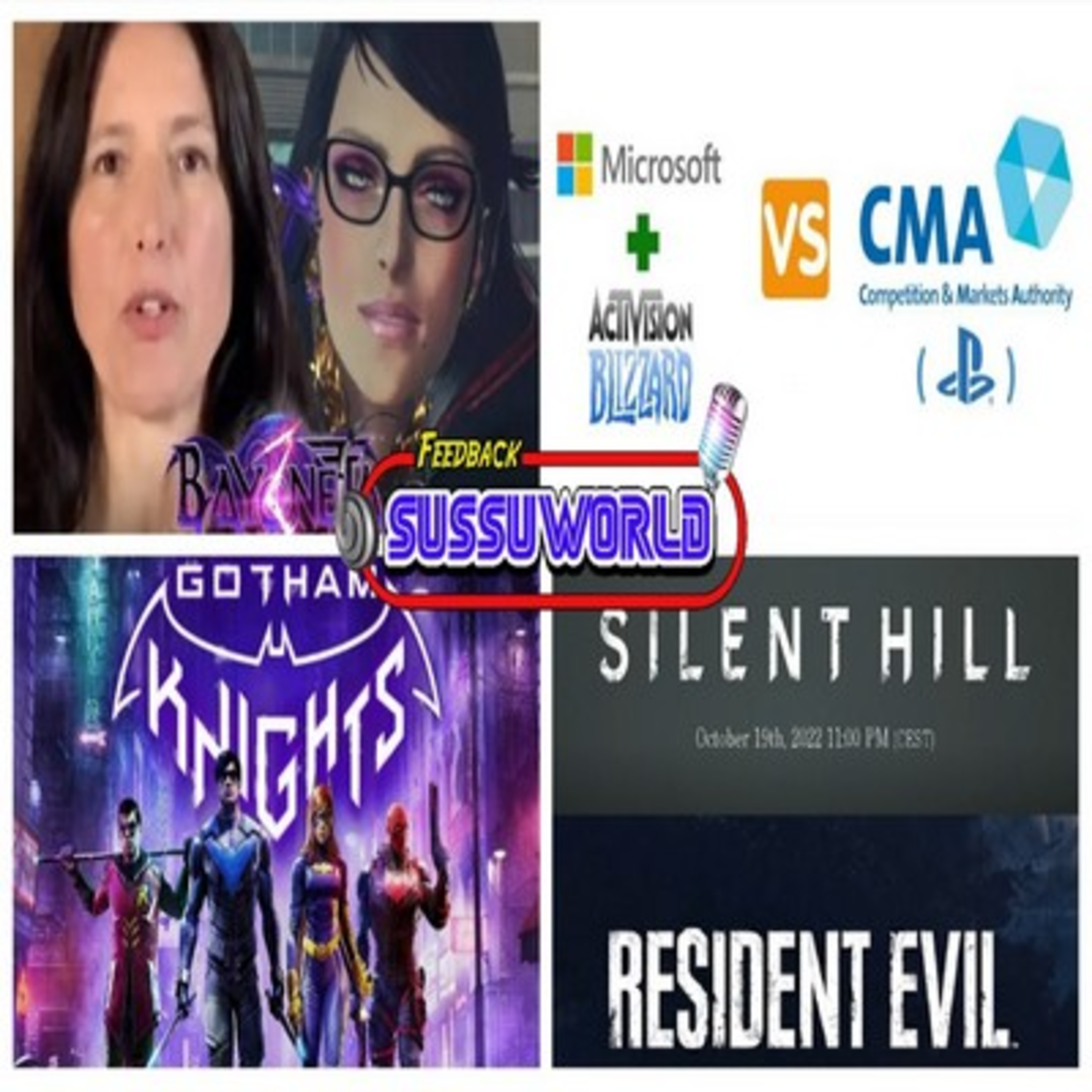 Feedback SussuWorld - Bayonetta, Xbox Responde a CMA, Gotham Knights a 30 fps e mais !! episode artwork