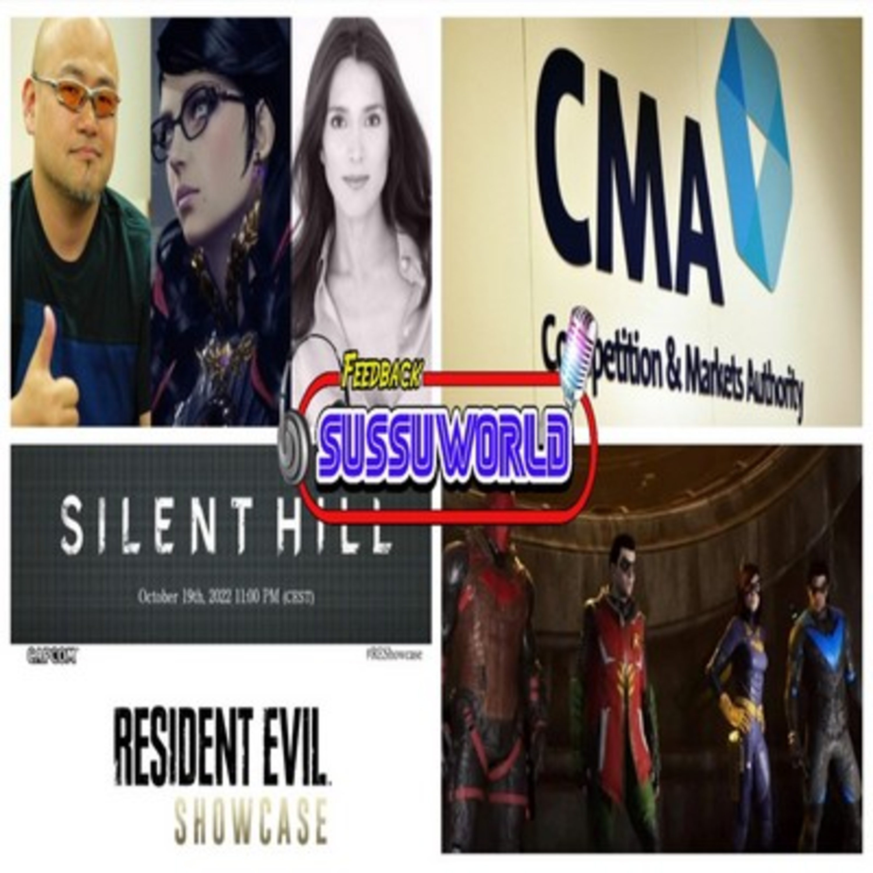 Feedback SussuWorld - Reviravolta no caso Bayonetta, CMA x USA, Silent Hill e RE Showcase e mais !! episode artwork