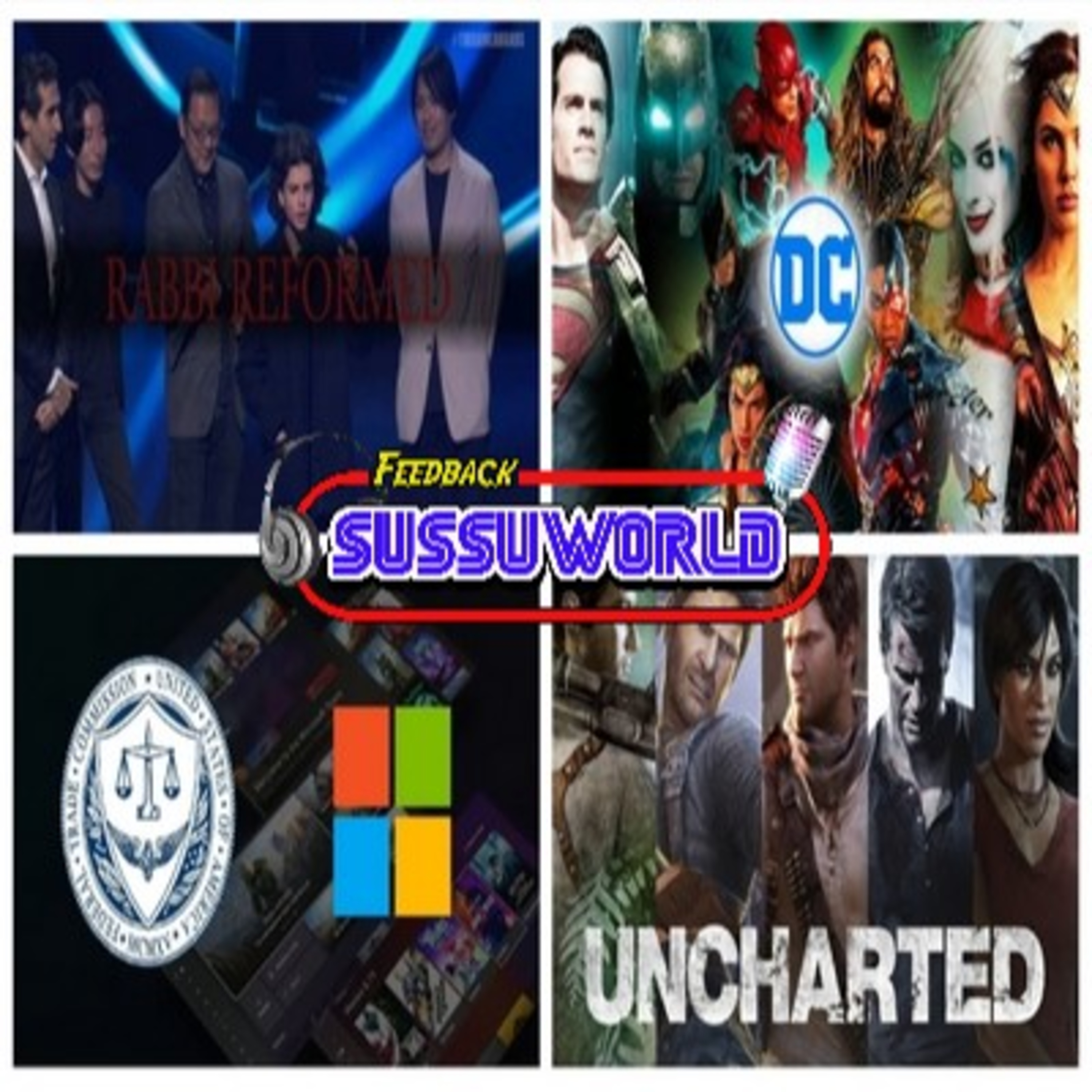 Feedback SussuWorld - TGA 2022, DC no Cinema, Segue a Novela Microsoft vs FTC, Uncharted e mais !! episode artwork