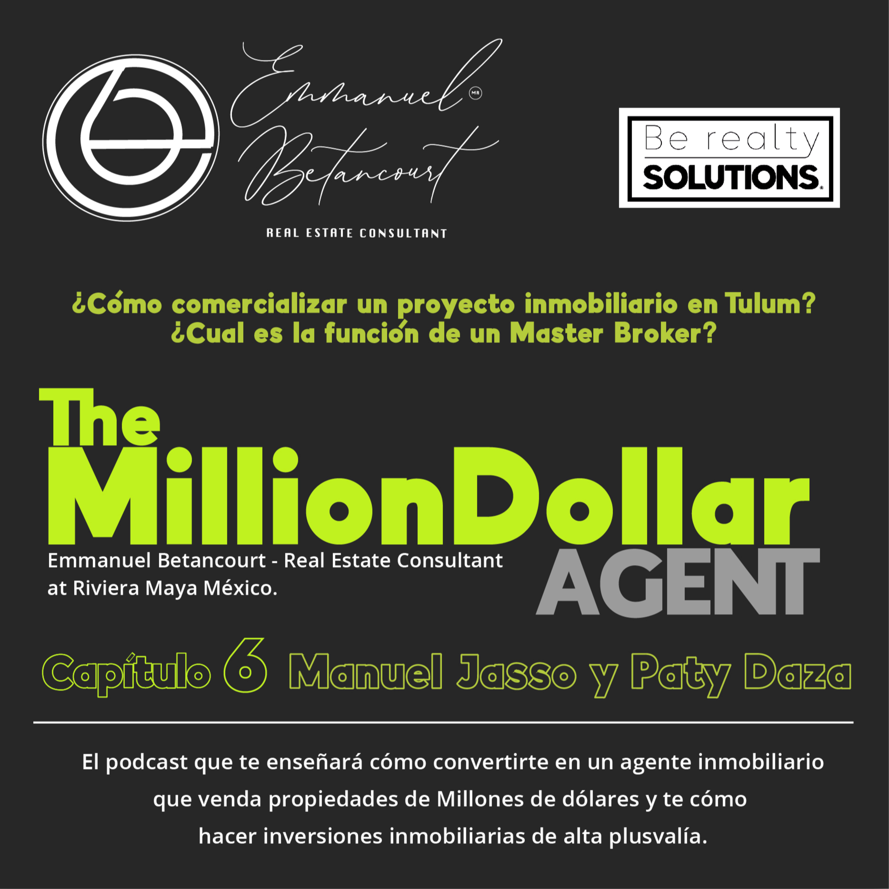 Portada de The Million Dollar Agent MX- ¿Como ser una agente inmobiliario de Millón de Dólares?