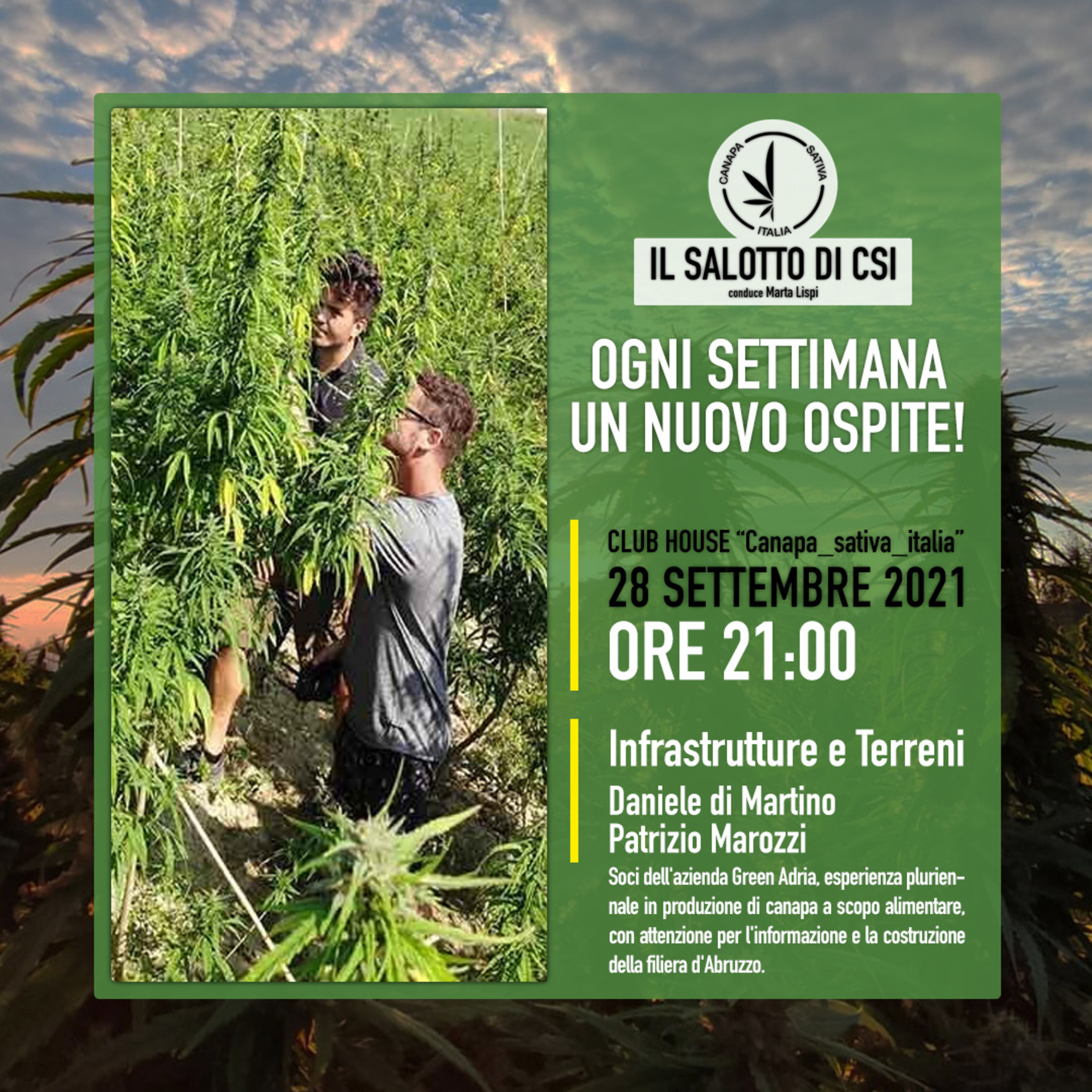 Canapa Sativa Italia CSI - Il Salotto Della Canapa