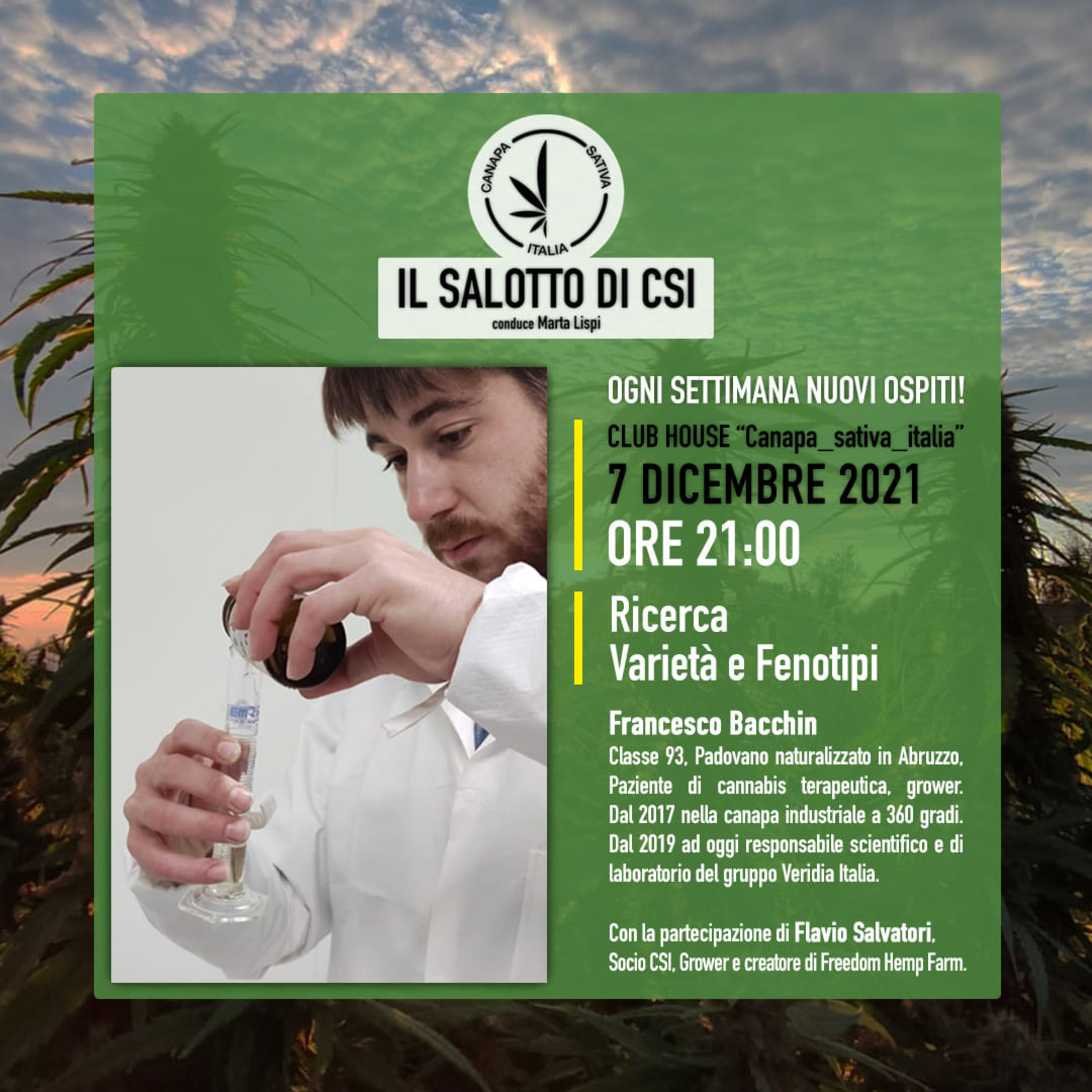 Canapa Sativa Italia CSI - Il Salotto Della Canapa