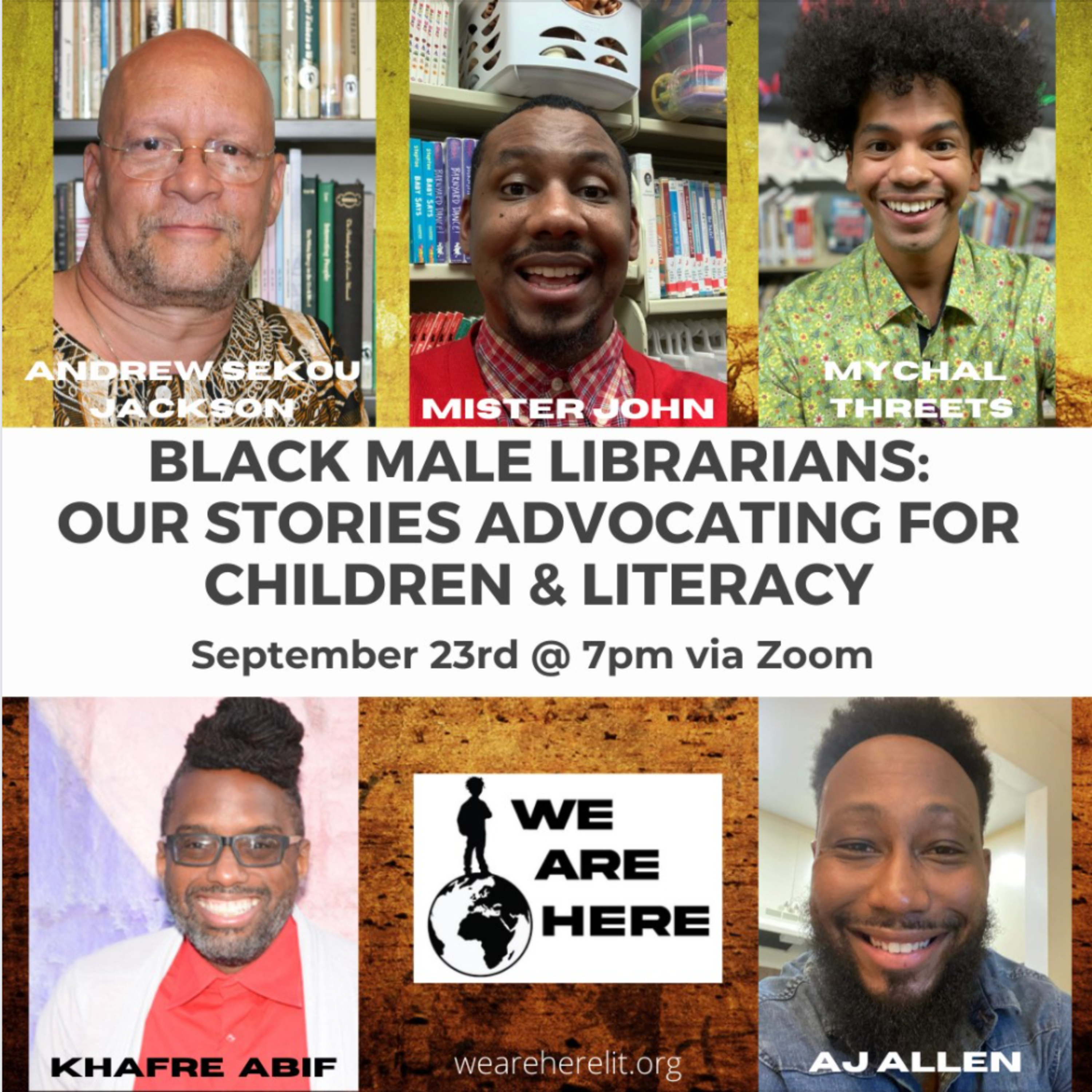Black Male Librarians: Our Stories Advocating for Children & Literacy