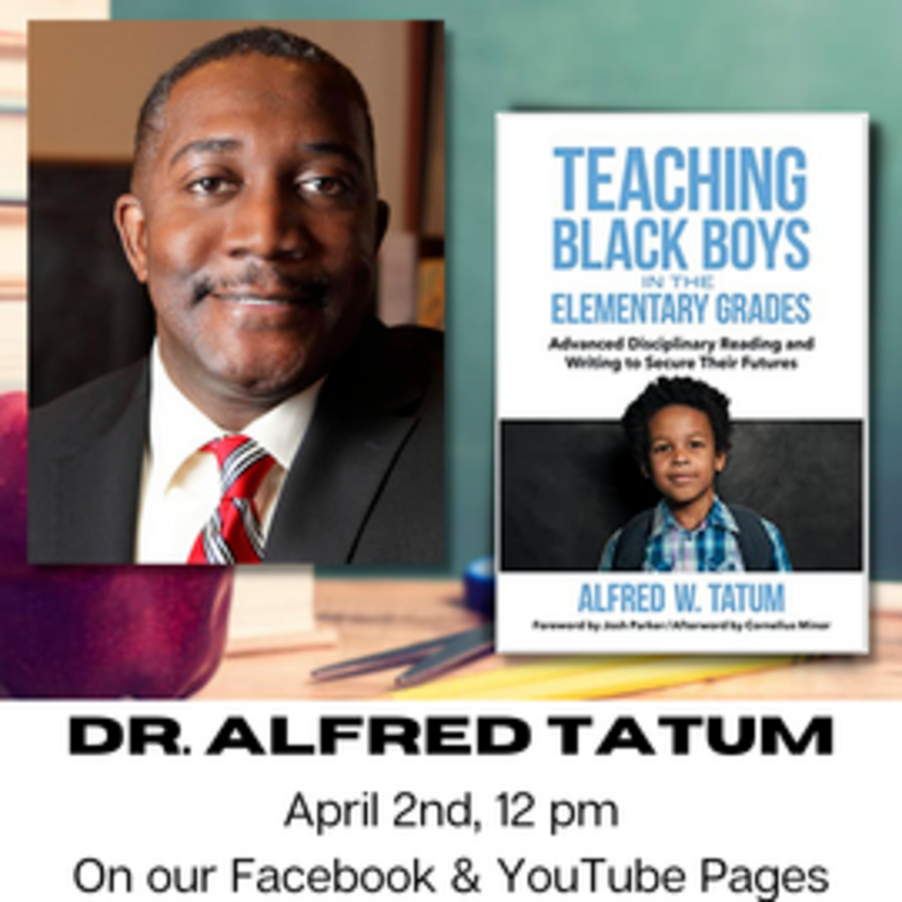 We Are Here Lit! Interviews Author & Researcher Dr. Alfred Tatum