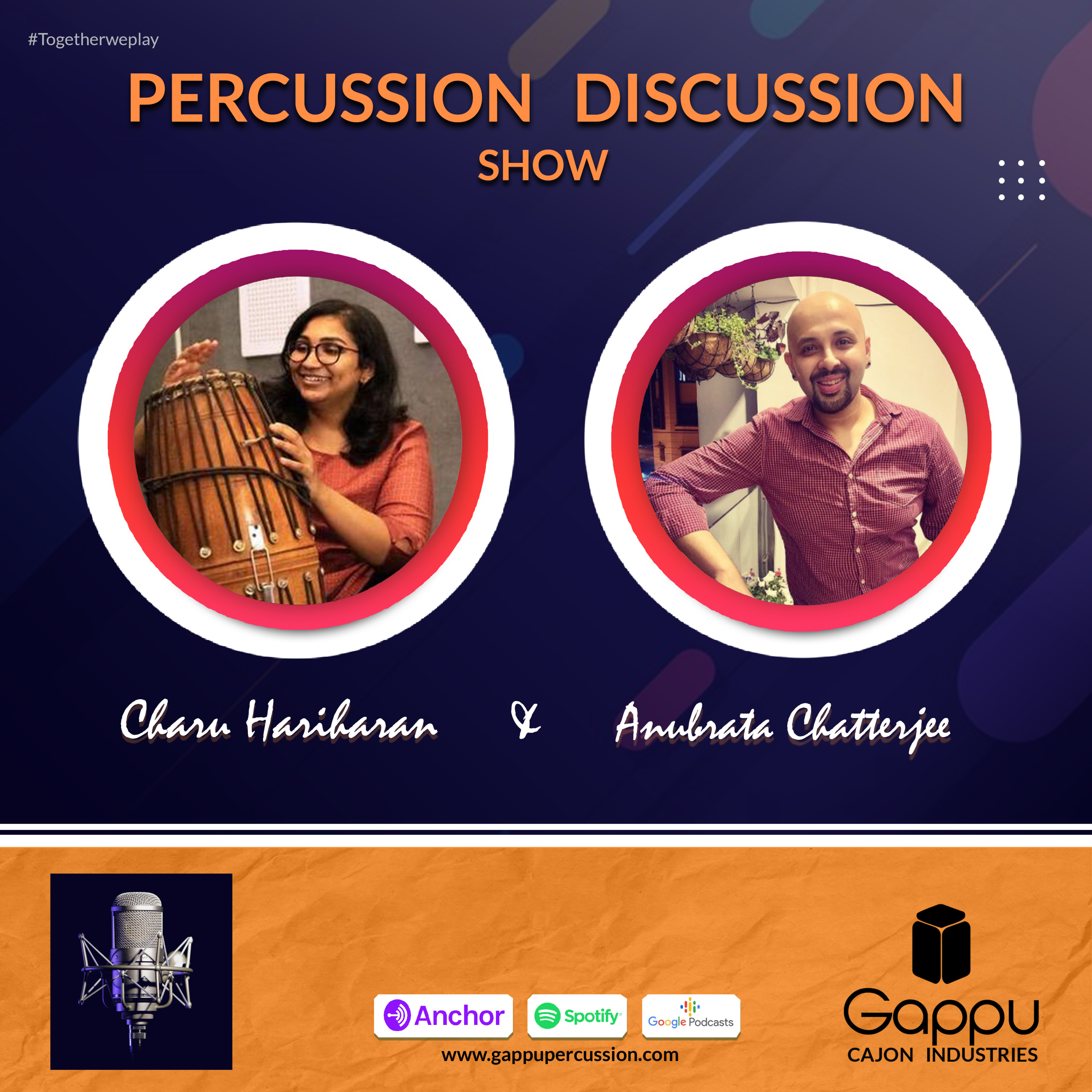Percussion Discussion Show | Gappu Cajon