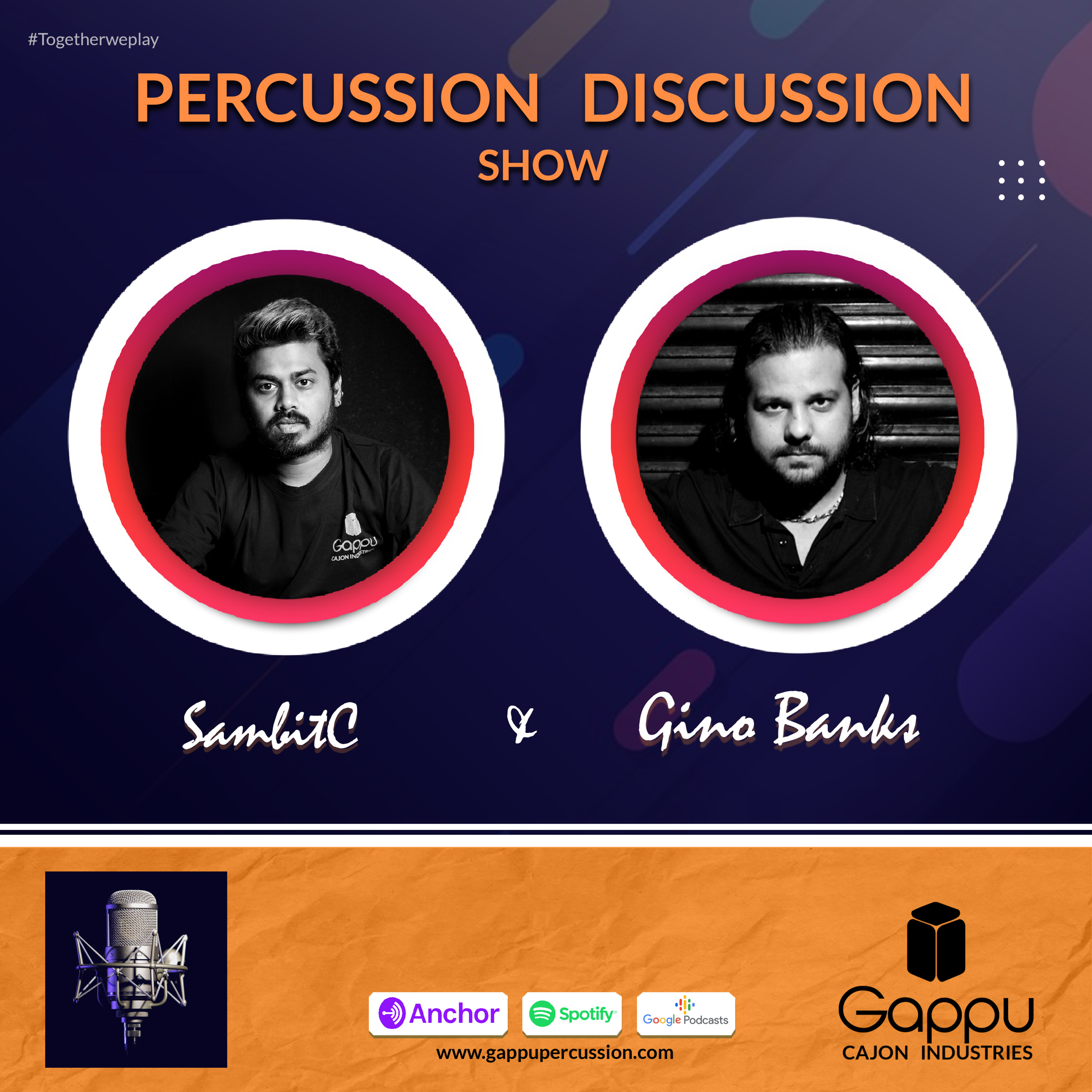 Percussion Discussion Show | Gappu Cajon