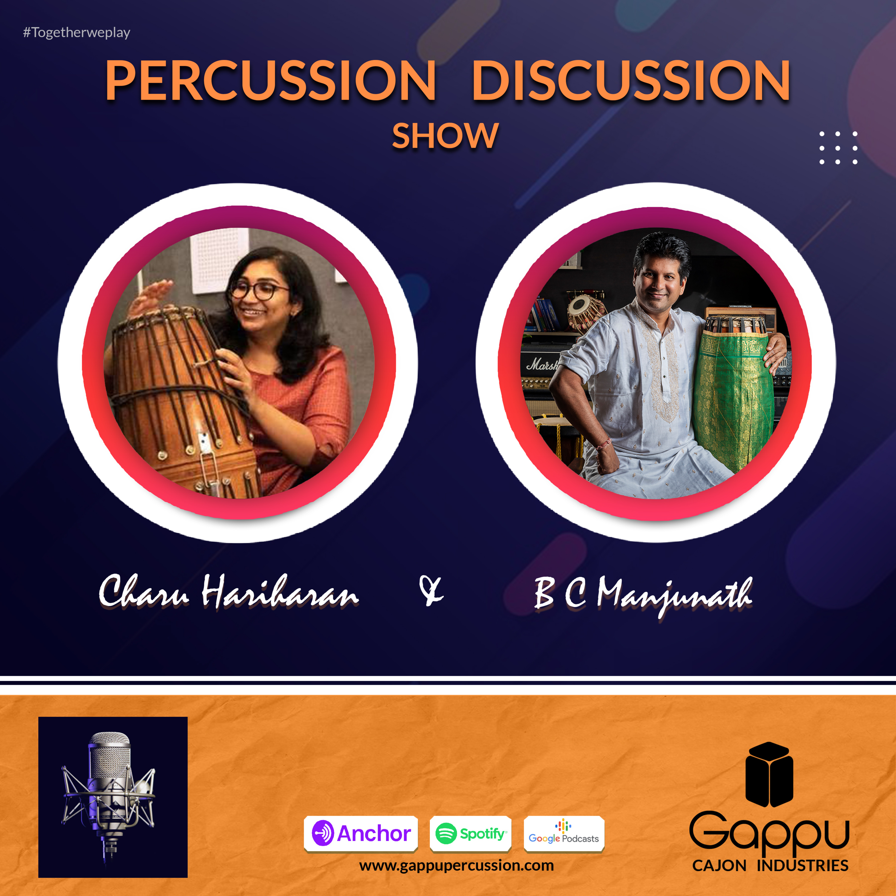 Percussion Discussion Show | Gappu Cajon