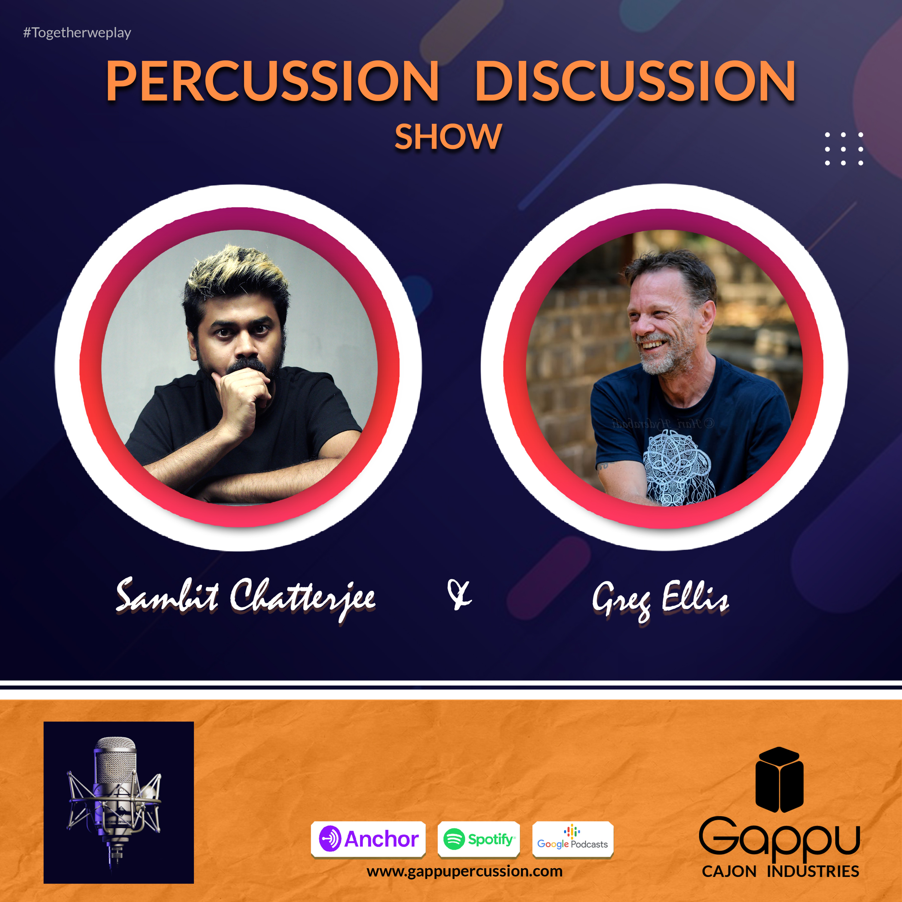Percussion Discussion Show | Gappu Cajon