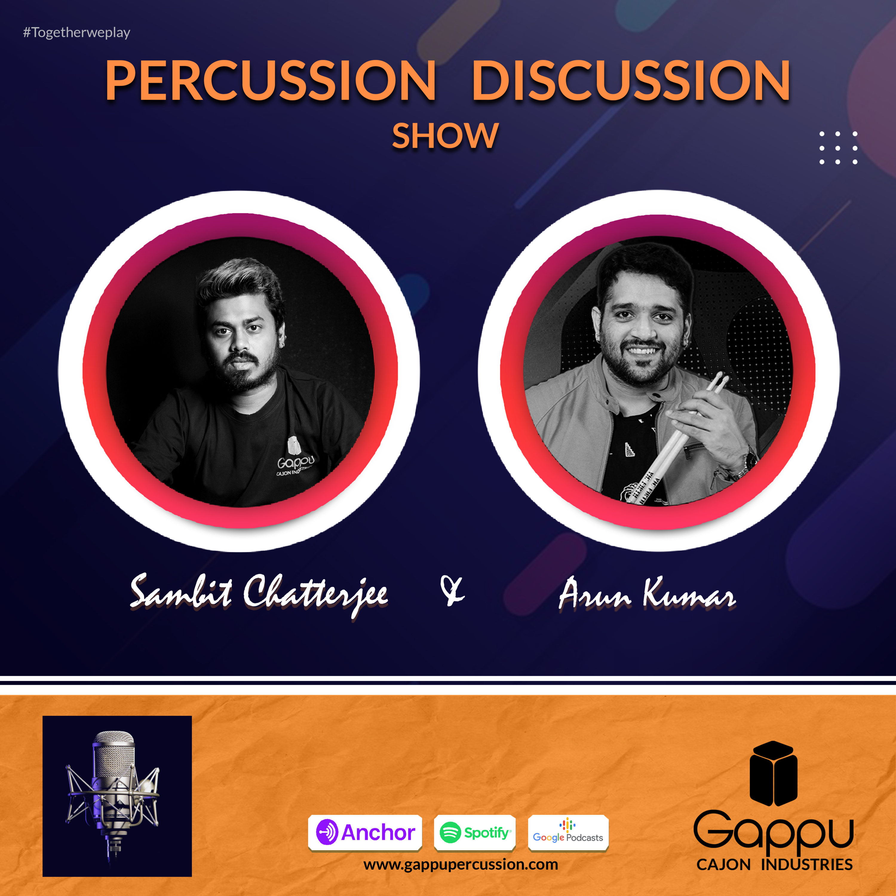 Percussion Discussion Show | Gappu Cajon