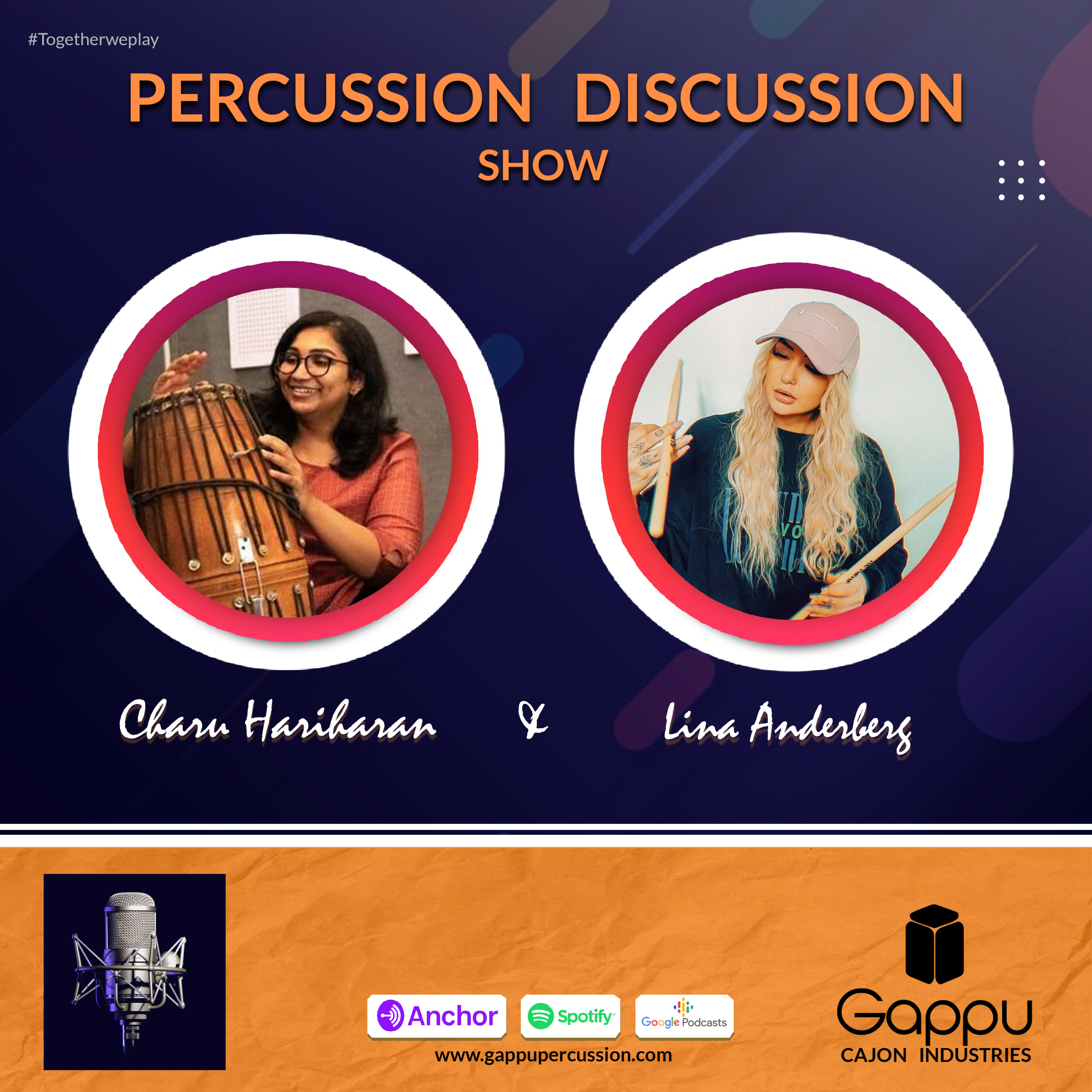 Percussion Discussion Show | Gappu Cajon
