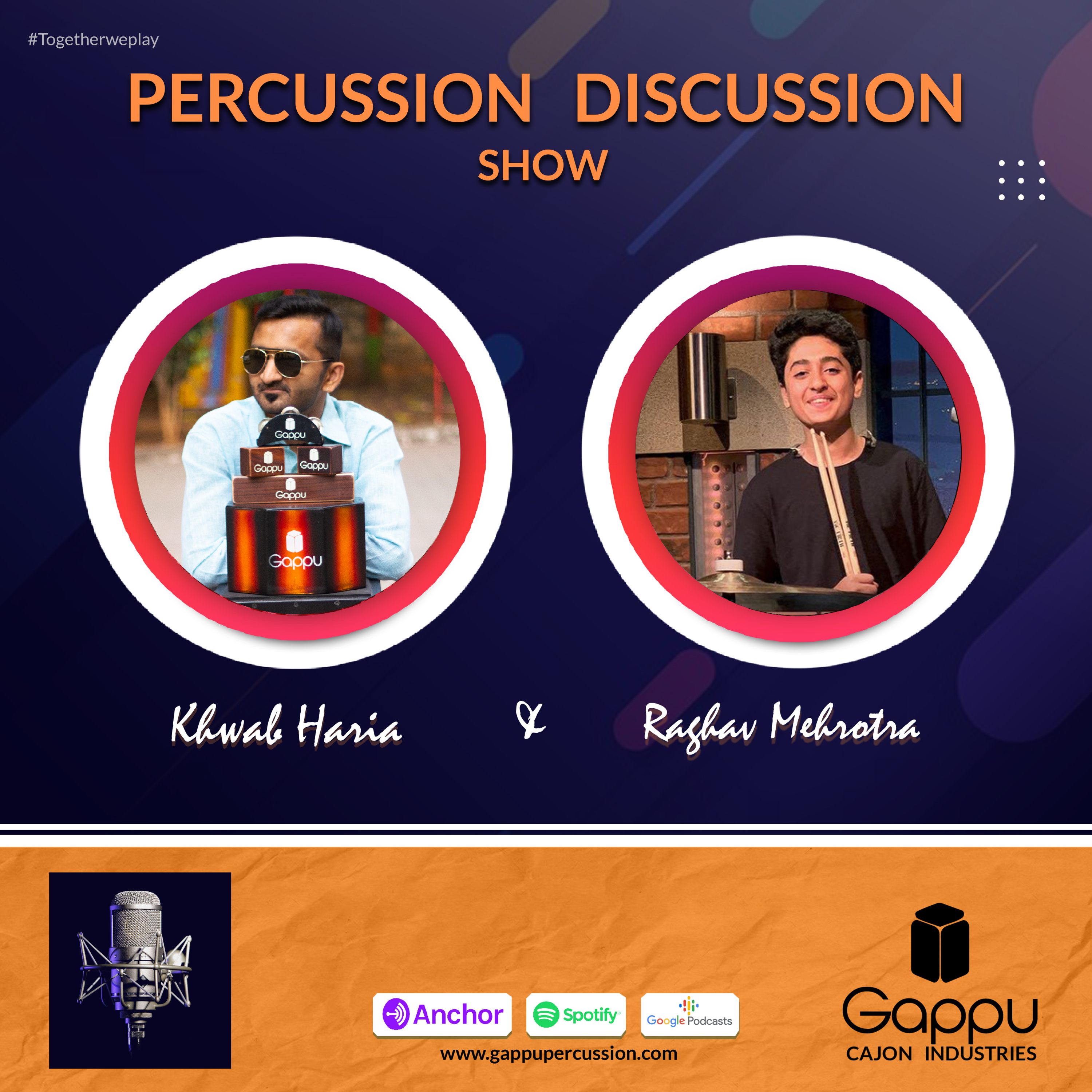 Percussion Discussion Show | Gappu Cajon