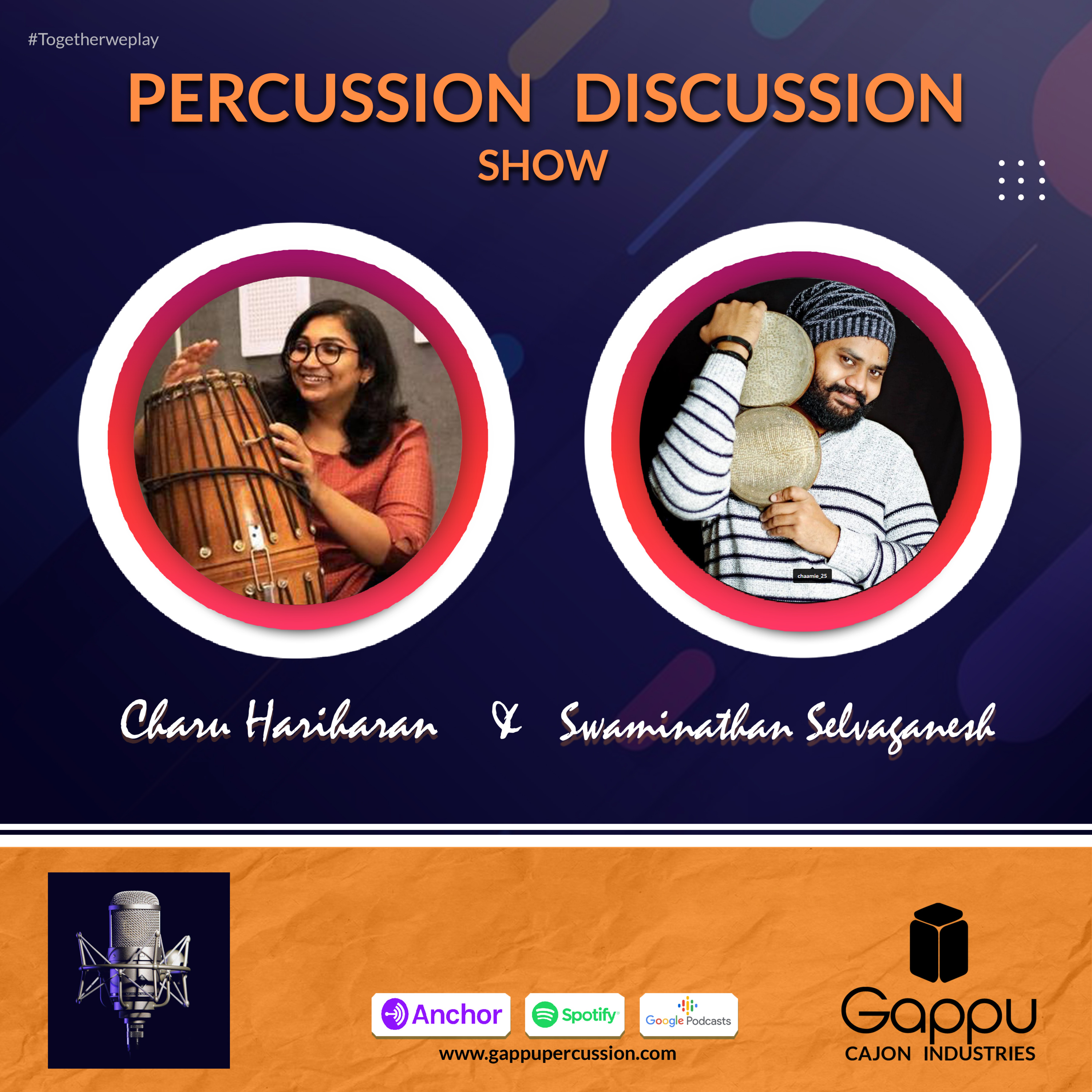 Percussion Discussion Show | Gappu Cajon