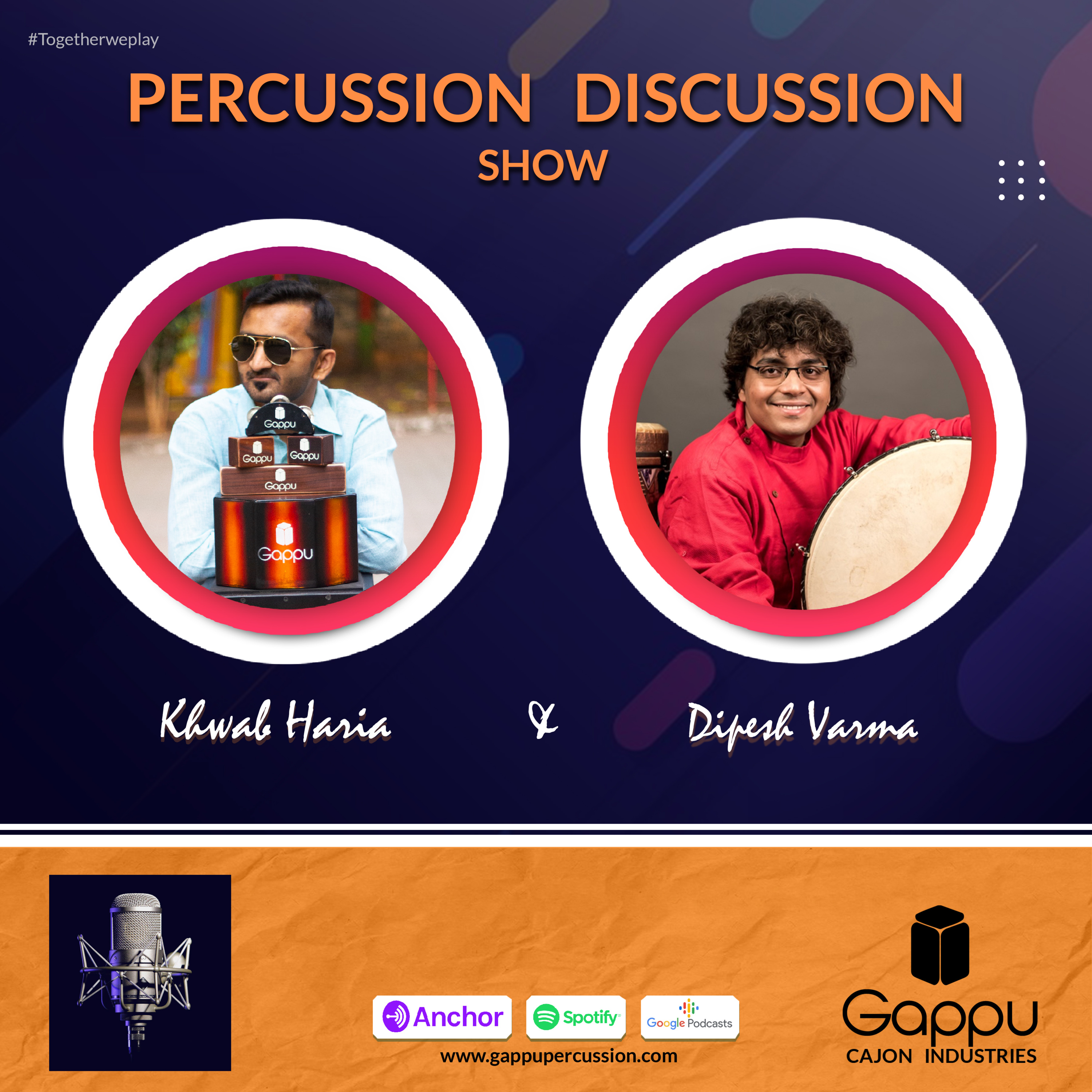 Percussion Discussion Show | Gappu Cajon