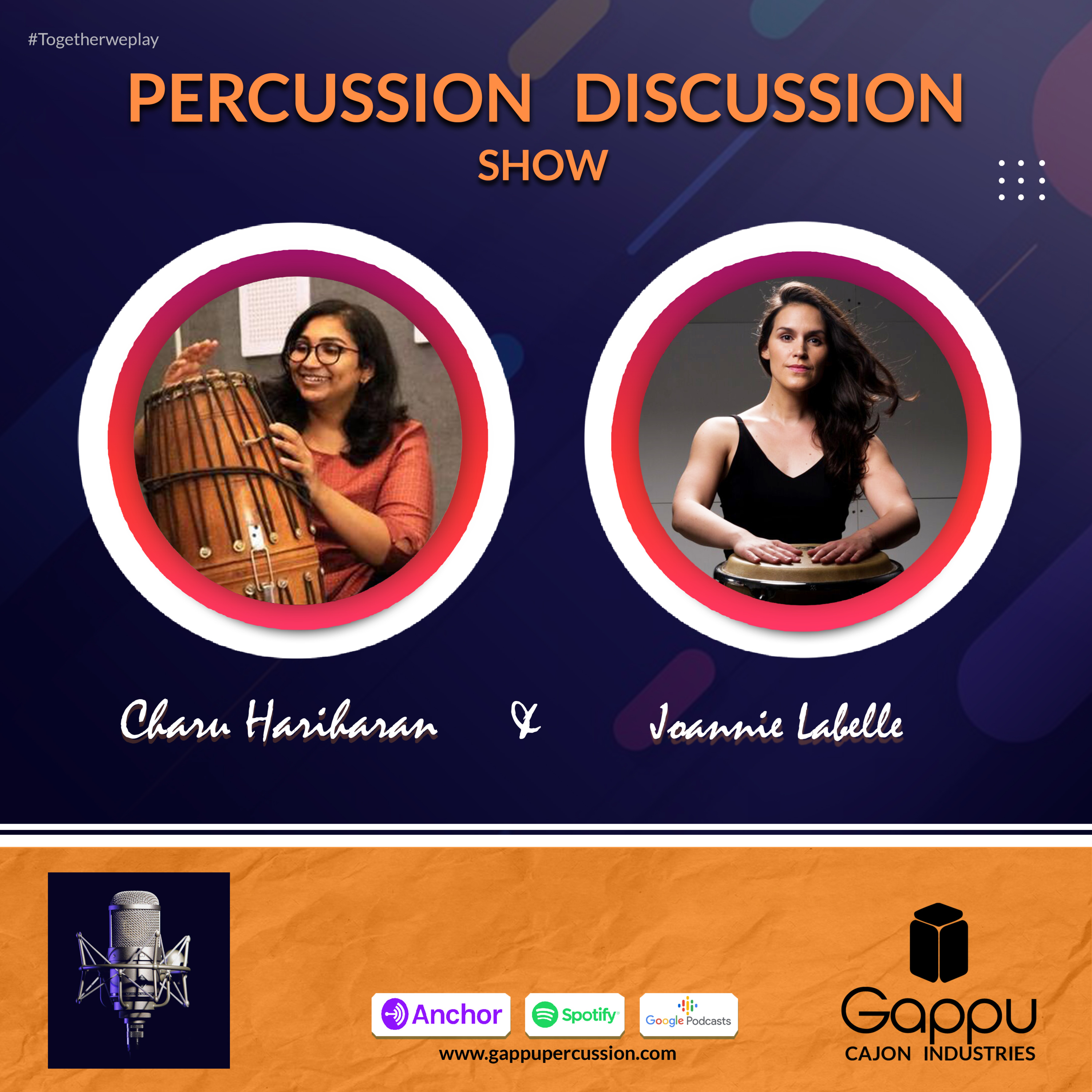 Percussion Discussion Show | Gappu Cajon