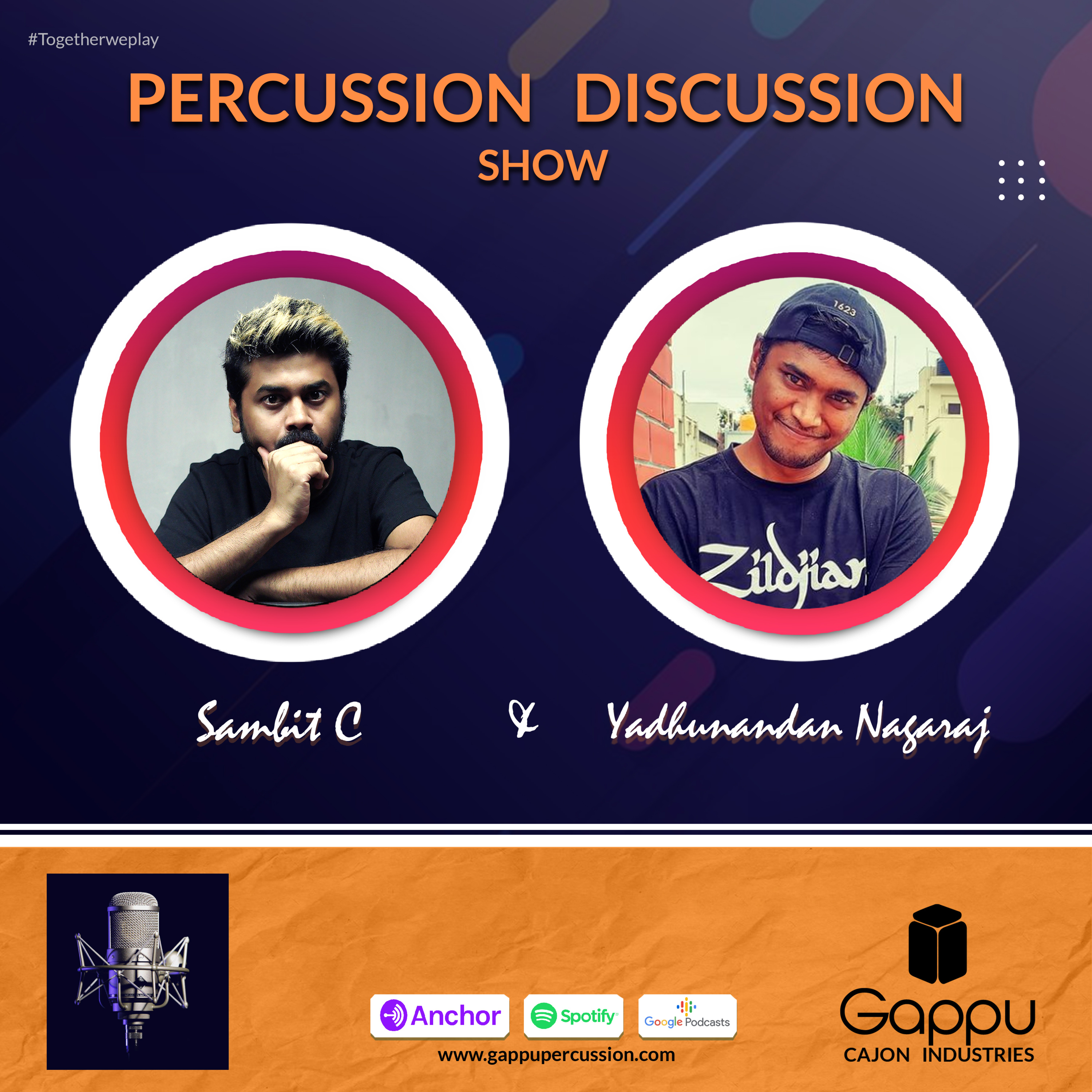 Percussion Discussion Show | Gappu Cajon