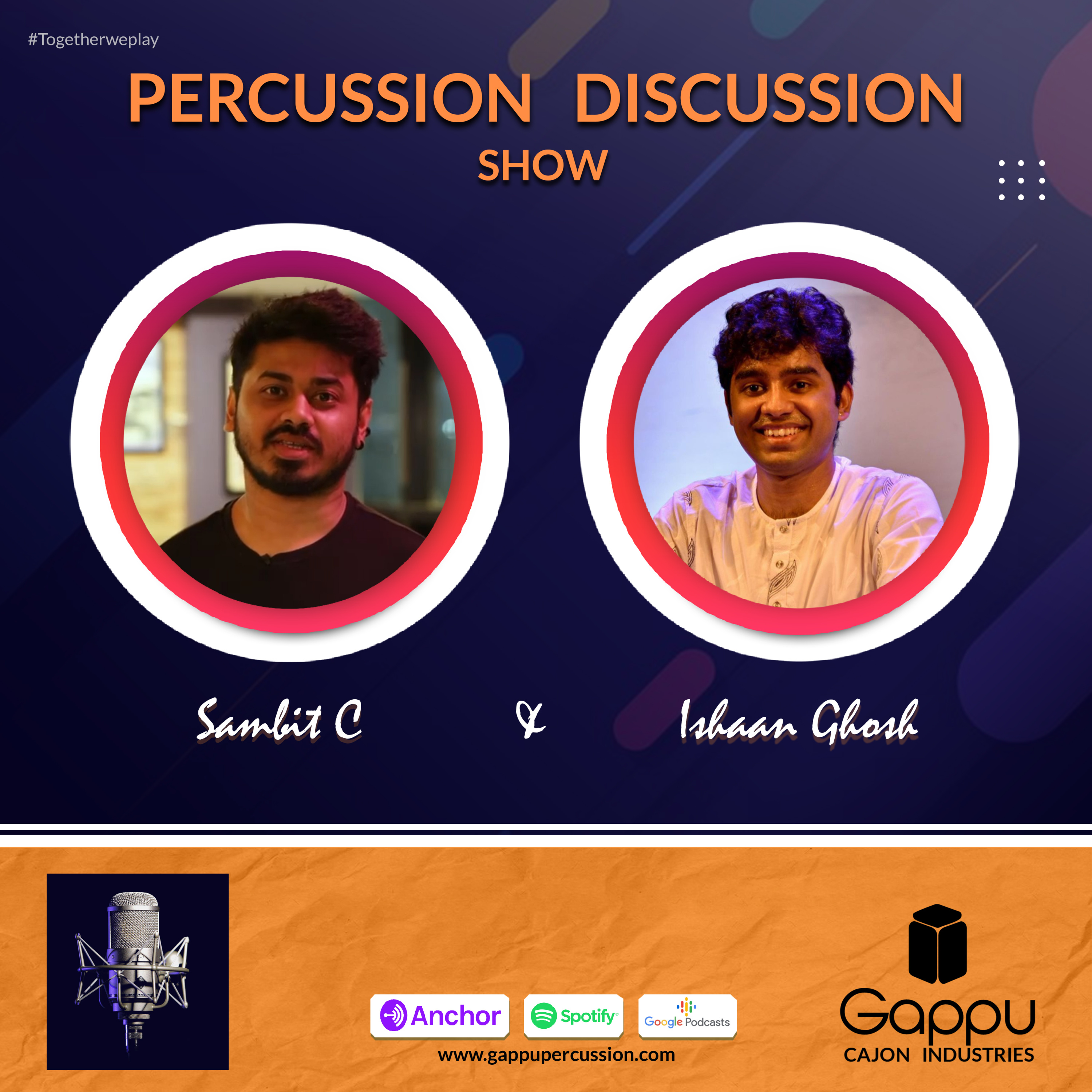 Percussion Discussion Show | Gappu Cajon