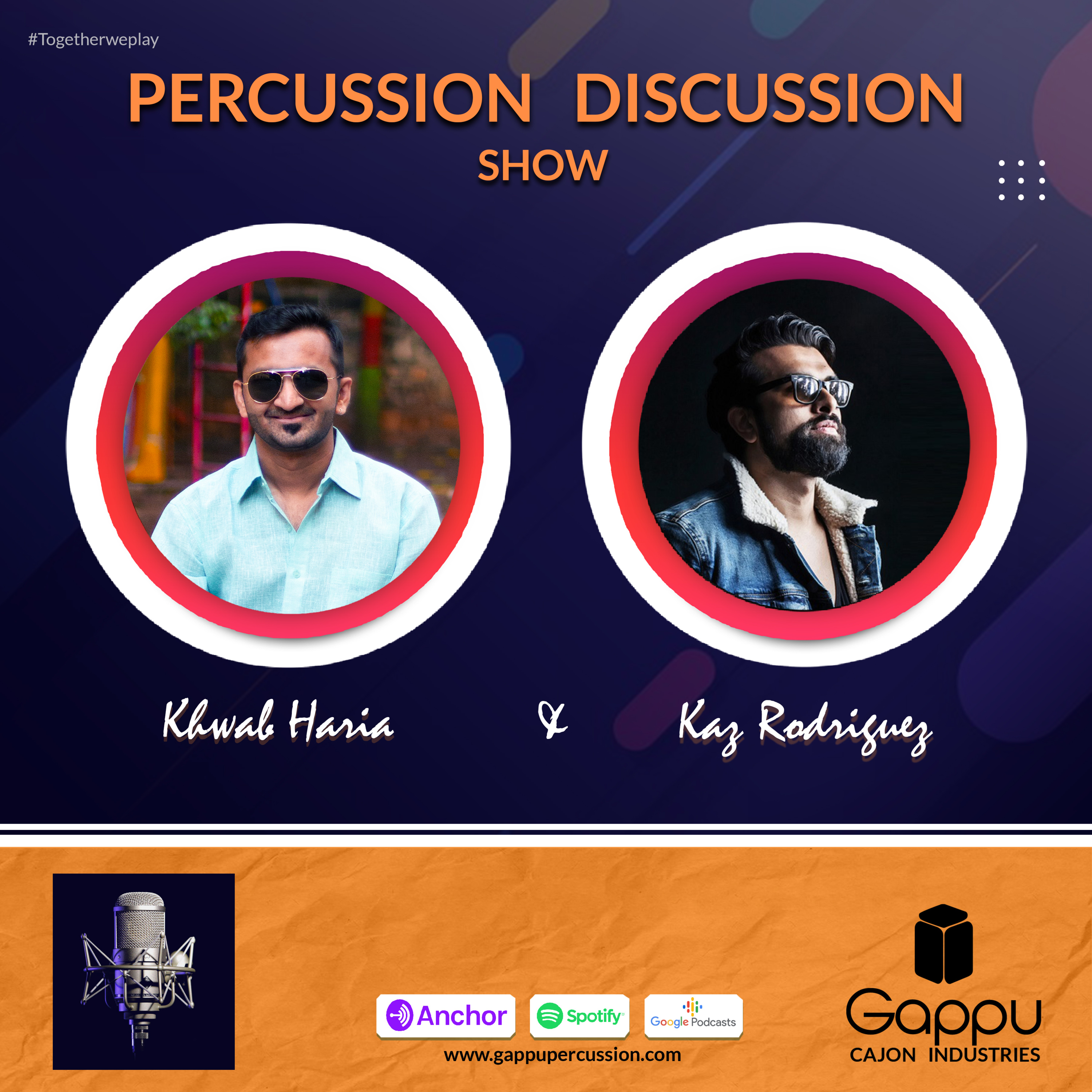 Percussion Discussion Show | Gappu Cajon