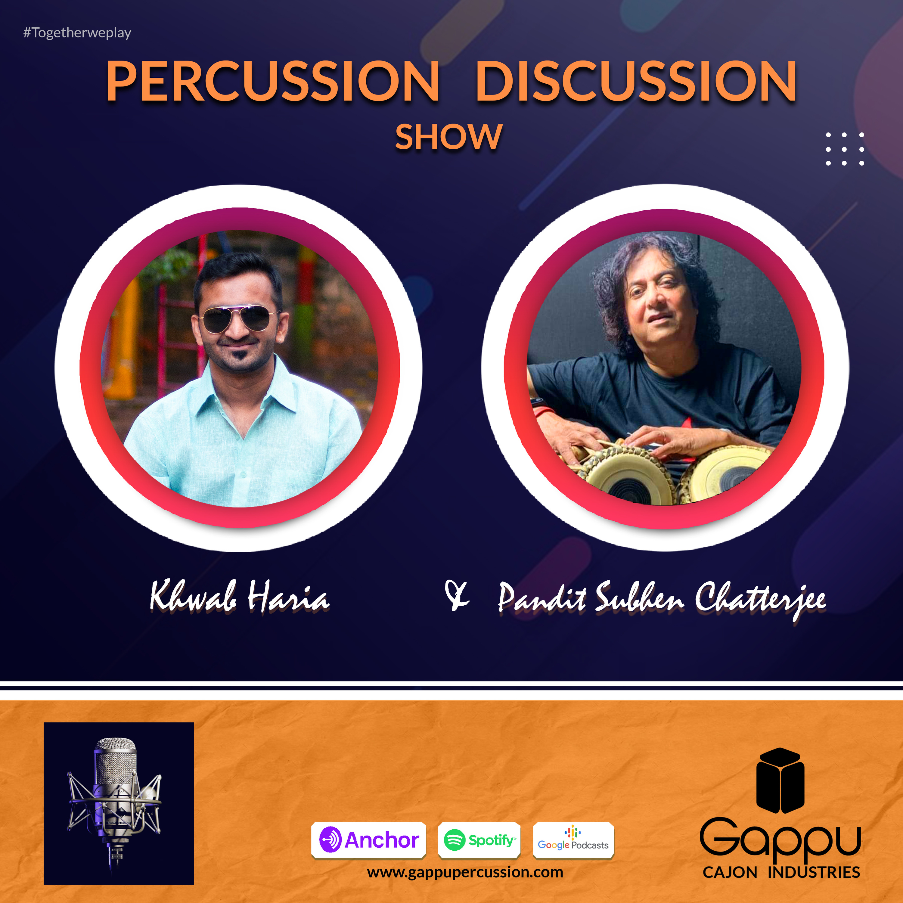 Percussion Discussion Show | Gappu Cajon