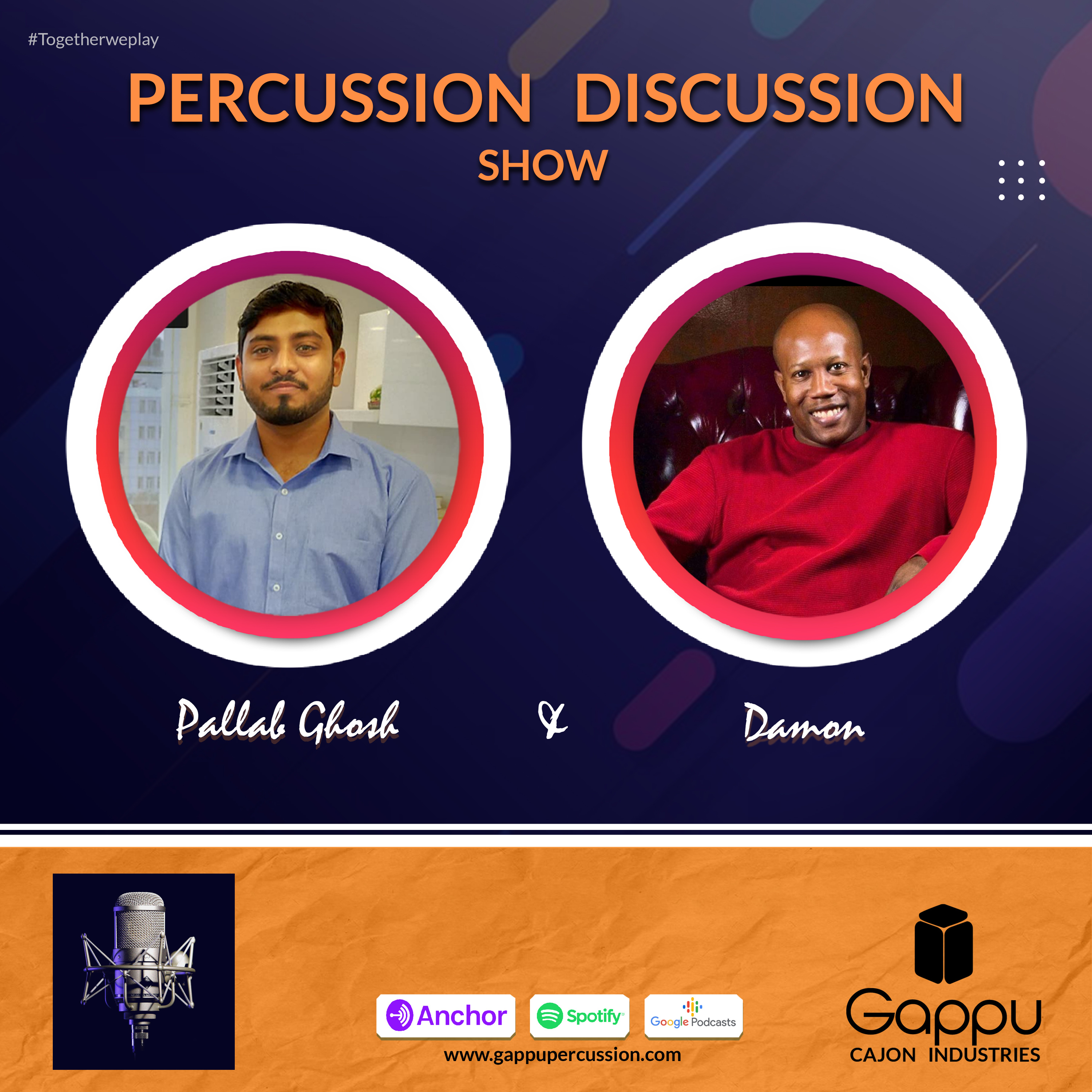 Percussion Discussion Show | Gappu Cajon