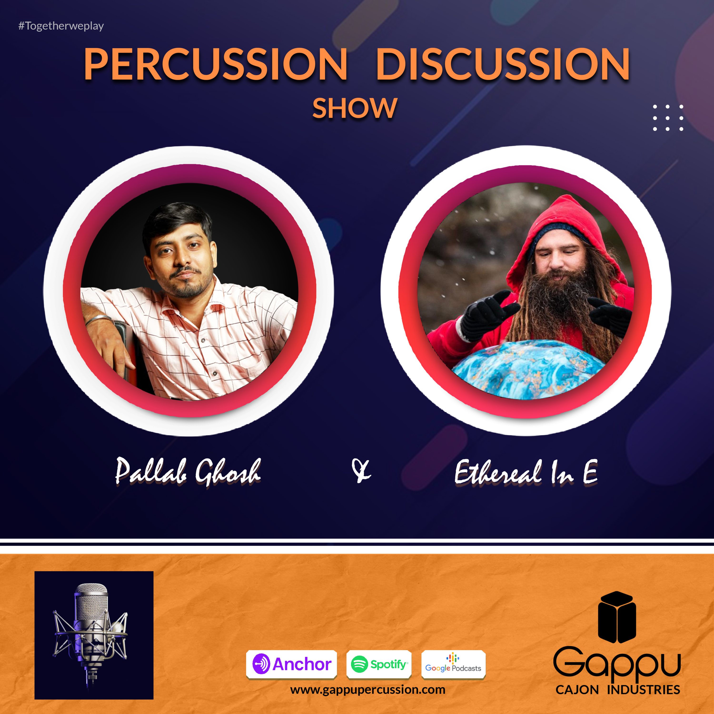 Percussion Discussion Show | Gappu Cajon