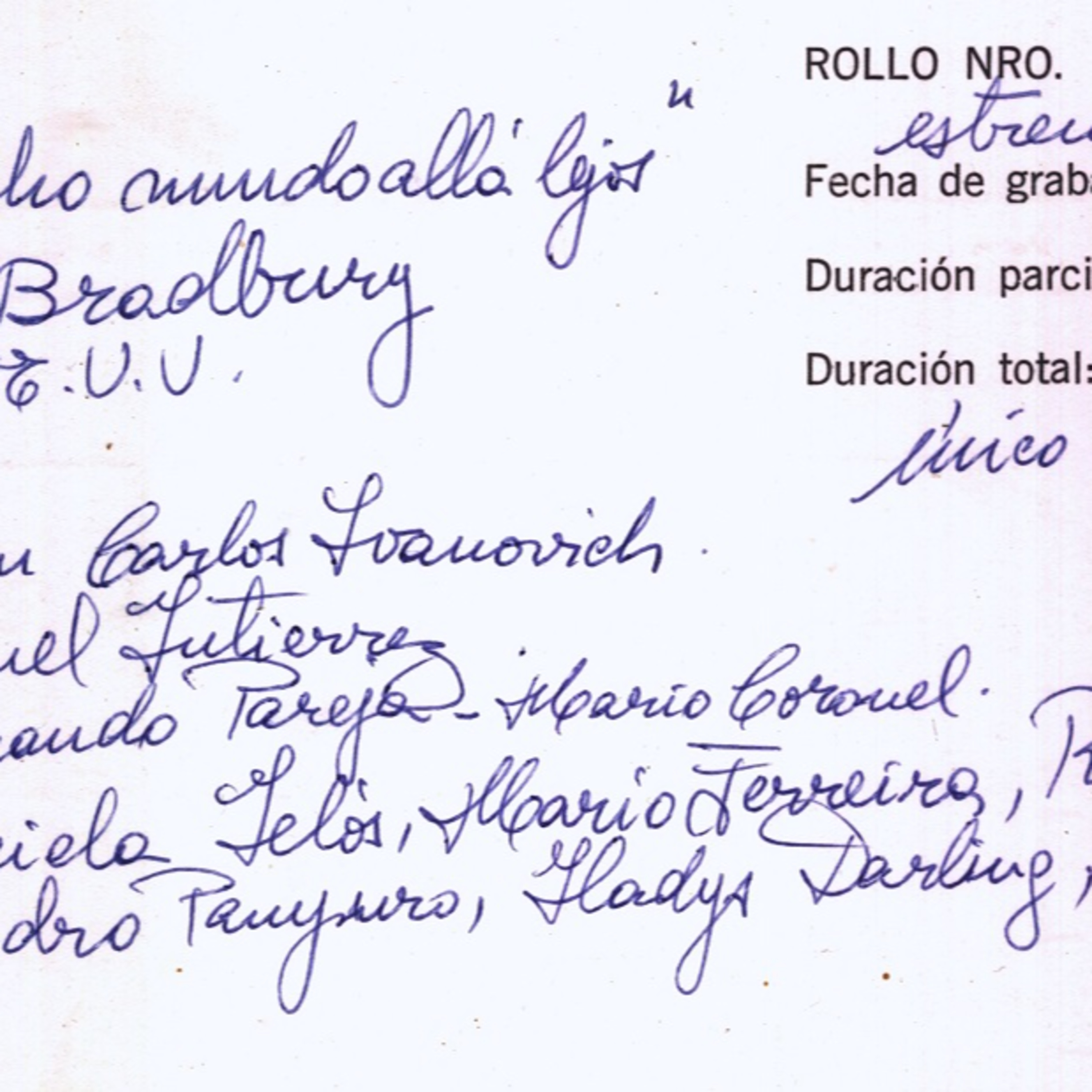 El ancho mundo allá lejos – Ray Bradbury episode artwork
