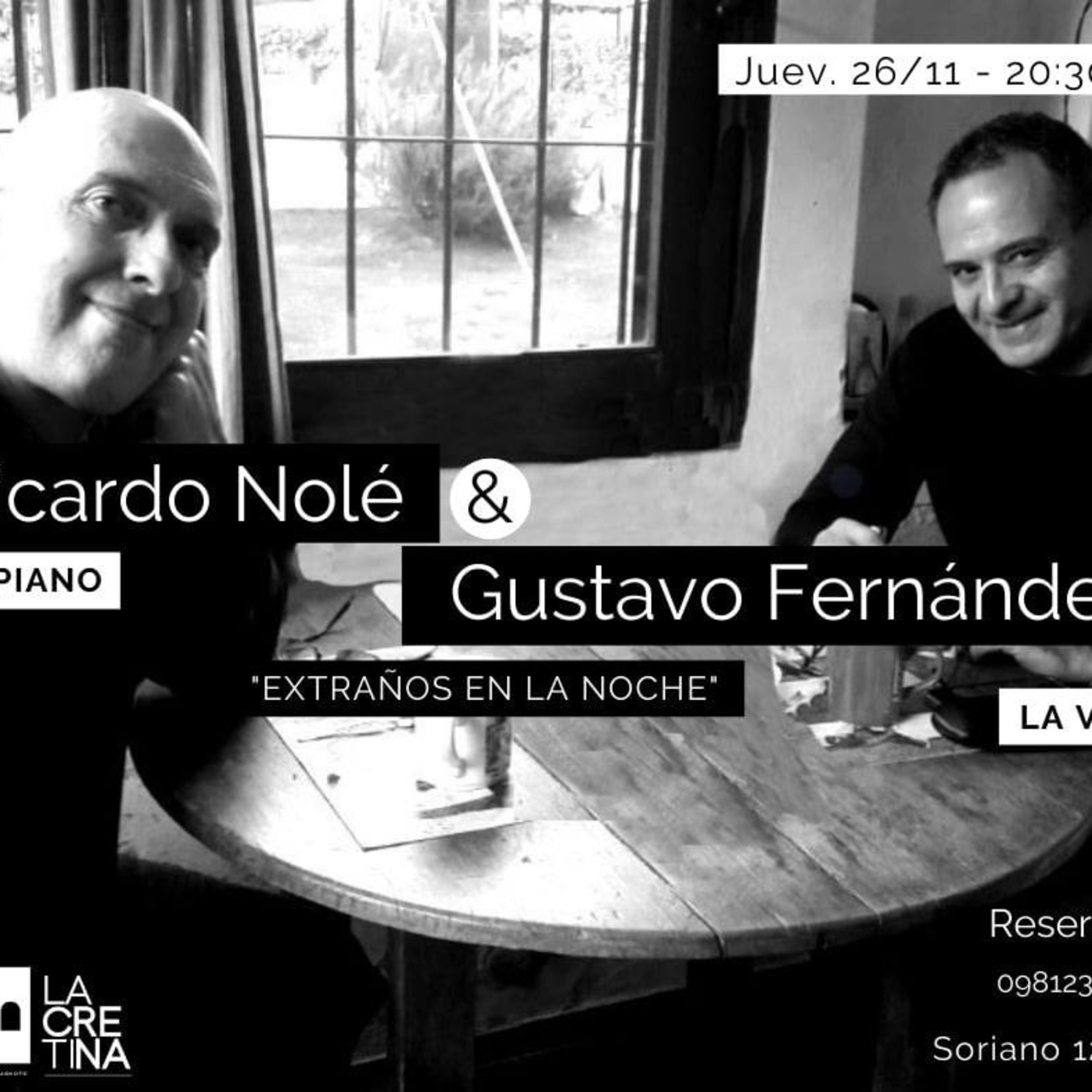 “Extraños en la noche”: Espectáculo de los músicos Gustavo Fernández y Ricardo Nolé episode artwork
